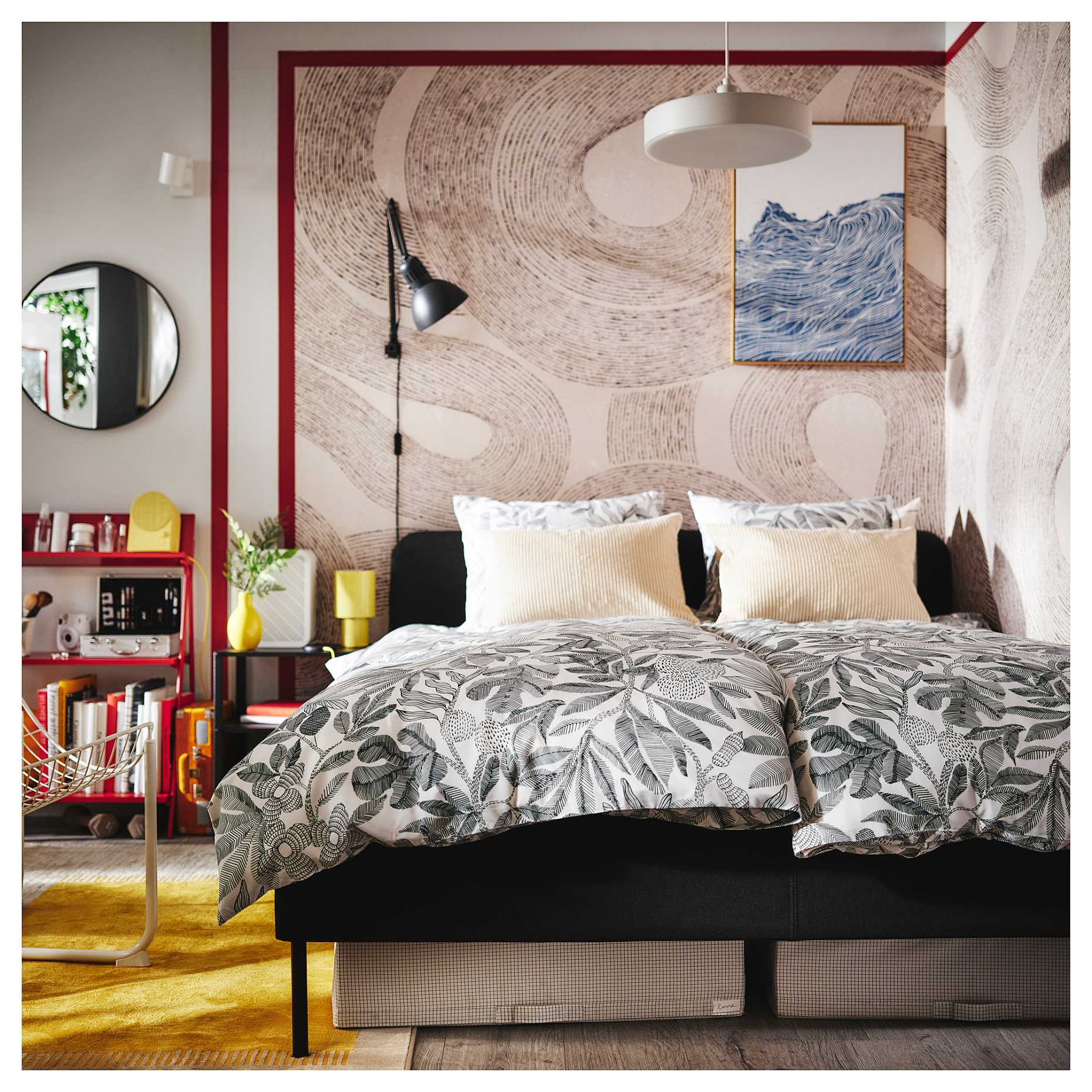 BLODFLÄDER, πίνακας/Ναζαρέ, 50x70 cm, 806.019.17