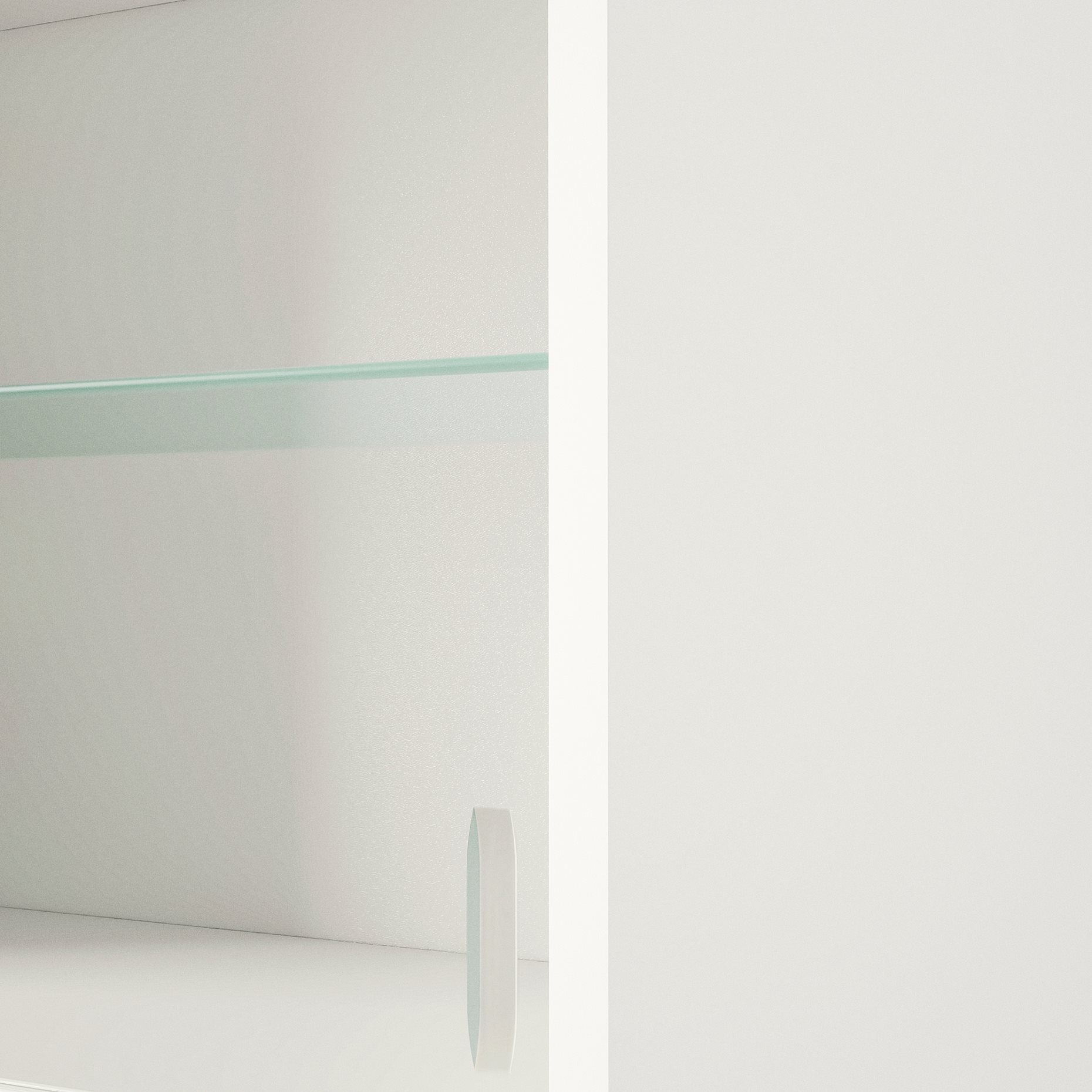 KNOXHULT, wall cabinet with sliding doors, 120x29x37.5 cm, 806.040.20