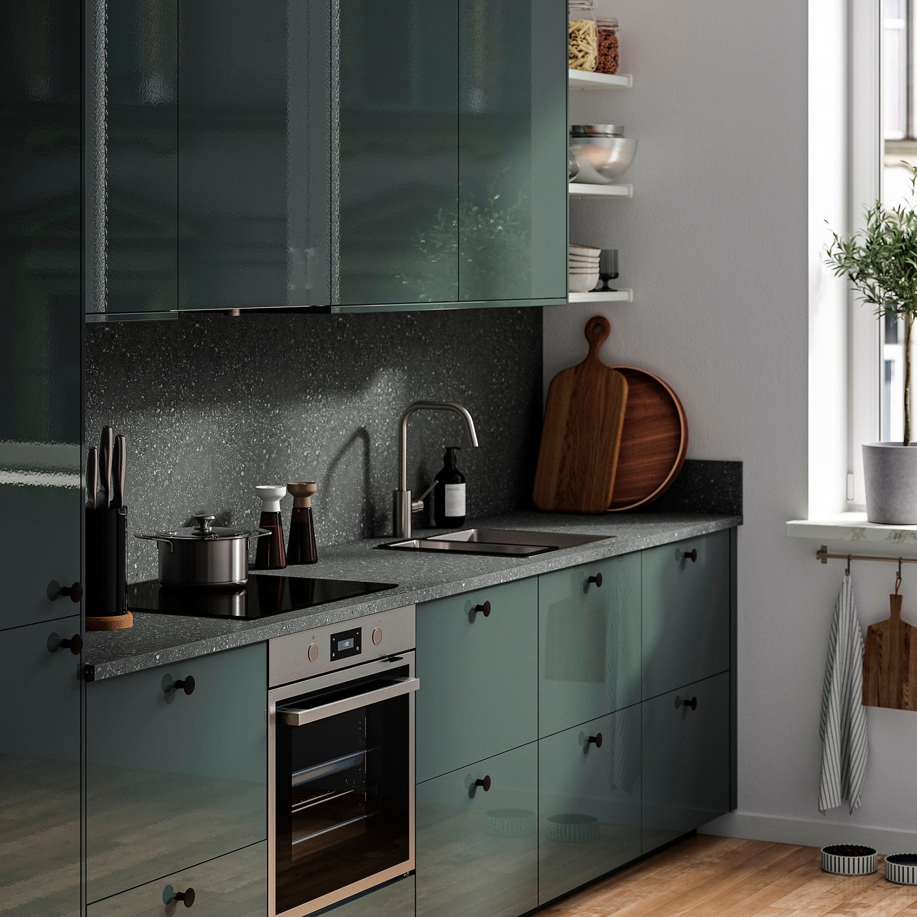 EKBACKEN, worktop, 246x2.8 cm, 806.090.13