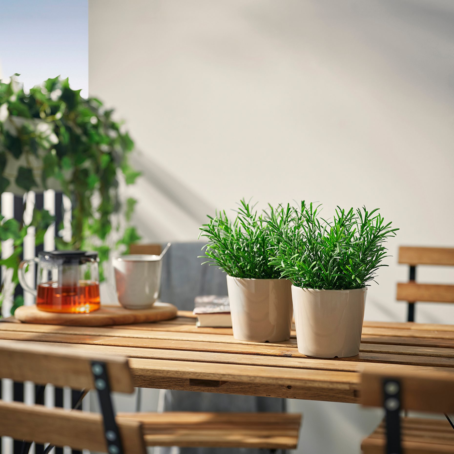 FEJKA, artificial potted plant in/outdoor/Rosemary, 9 cm, 806.107.47