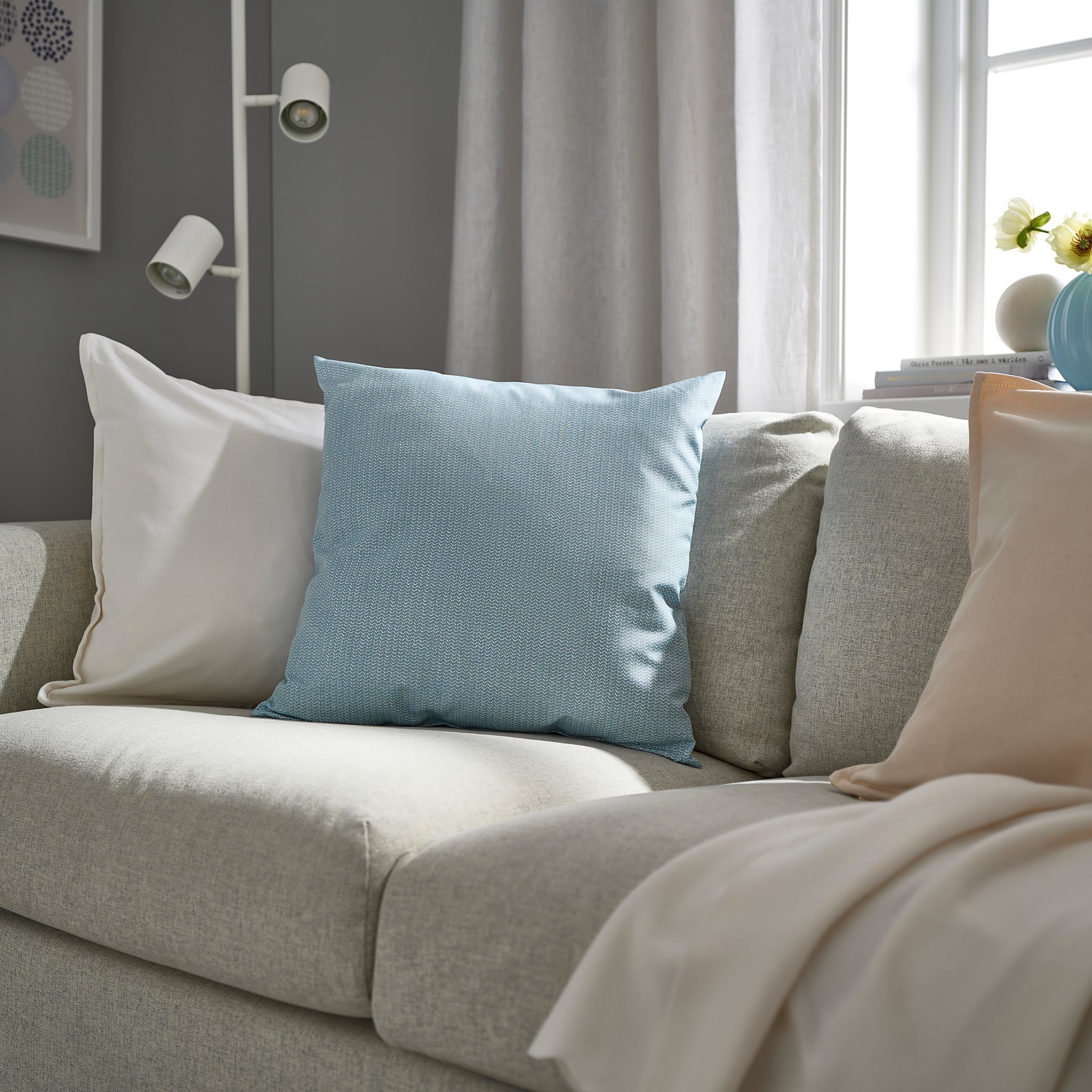 PROFETBLOMMA, μαξιλάρι, 50x50 cm, 806.142.03