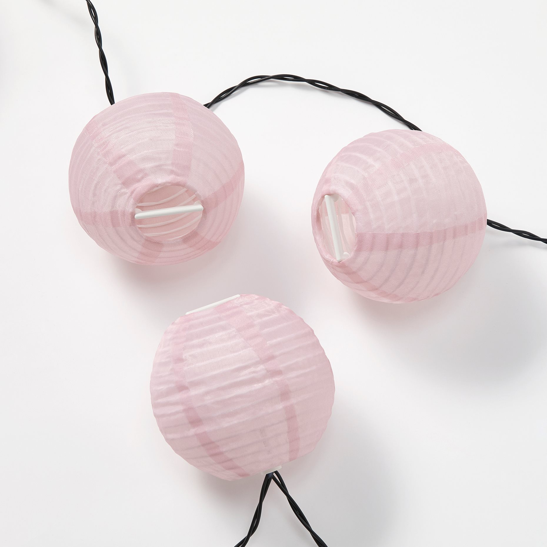 SOLVINDEN, γιρλάντα φωτισμού με ενσωματωμένο φωτισμό LED/12 λαμπτήρες, λειτουργία με μπαταρία, 806.154.86