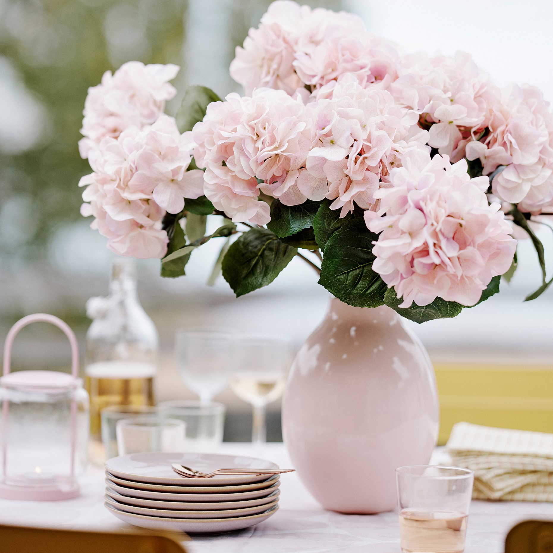 SMYCKA, artificial flower in/outdoor/hydrangea, 55 cm, 806.176.83