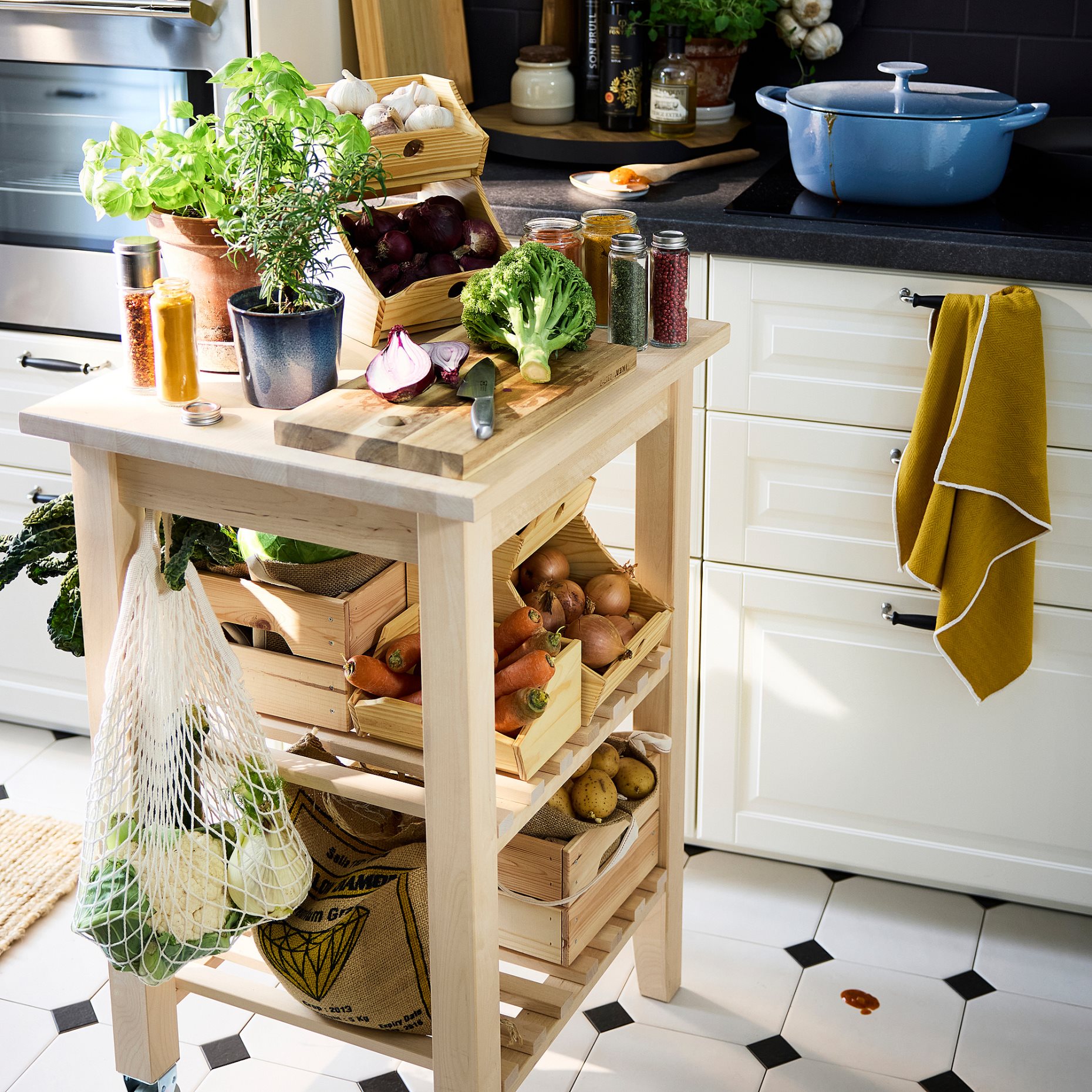 SANDABBORRE, tea towel/2 pack, 50x50 cm, 806.185.50