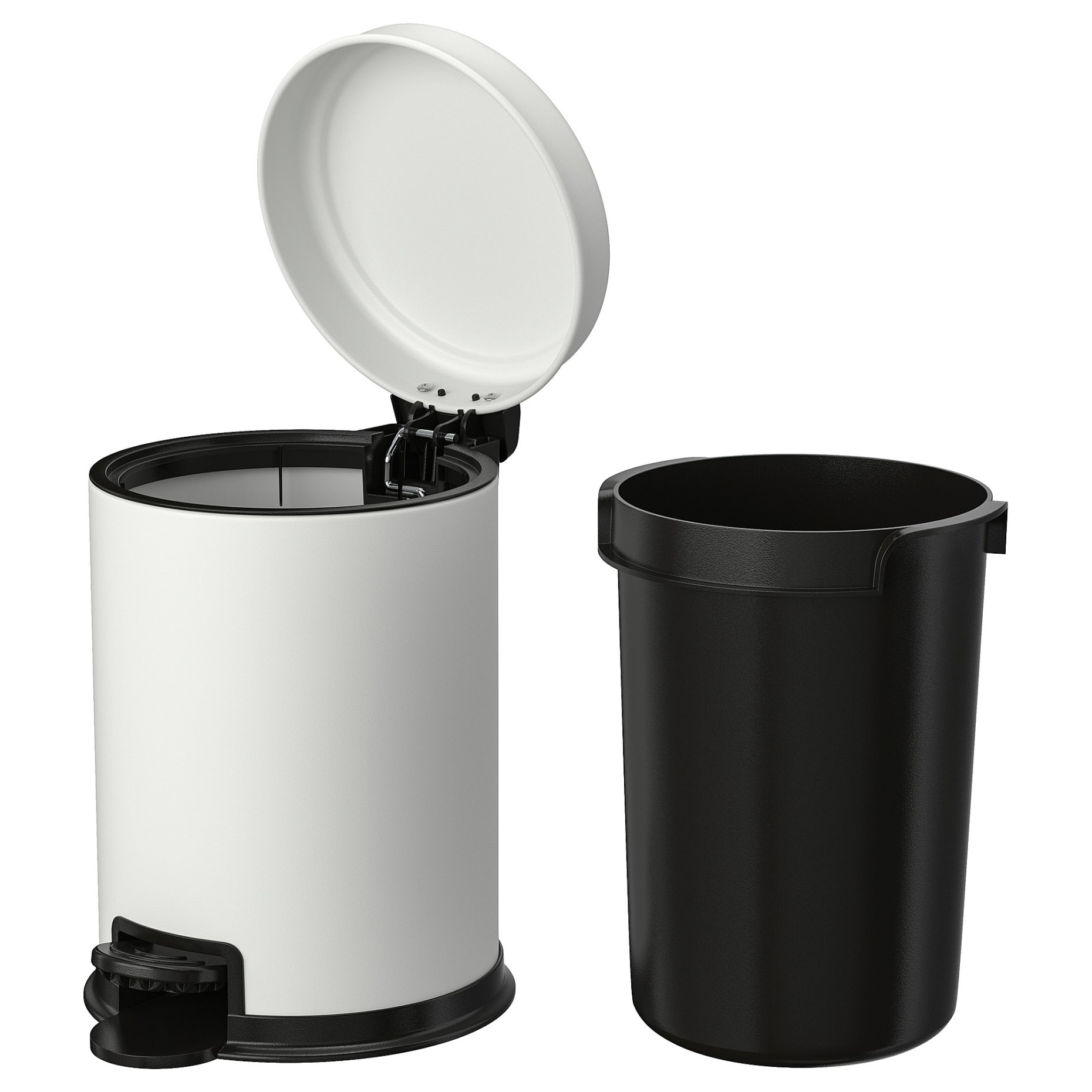 PÄRLSLINKE, waste bin, 3 l, 806.214.25