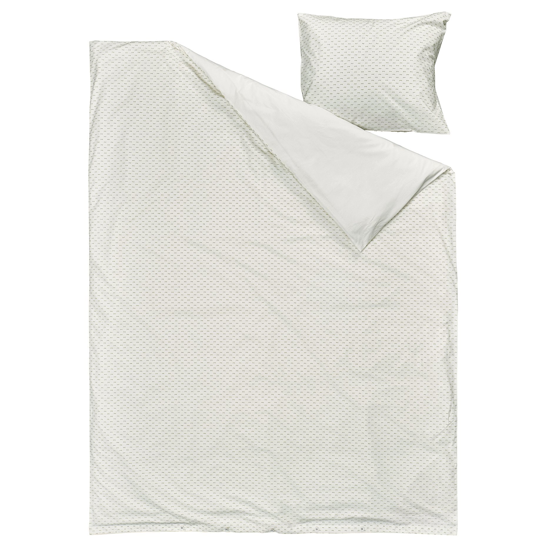 BANDKNIPPE, duvet cover and pillowcase, 150x200/50x60 cm, 806.216.23
