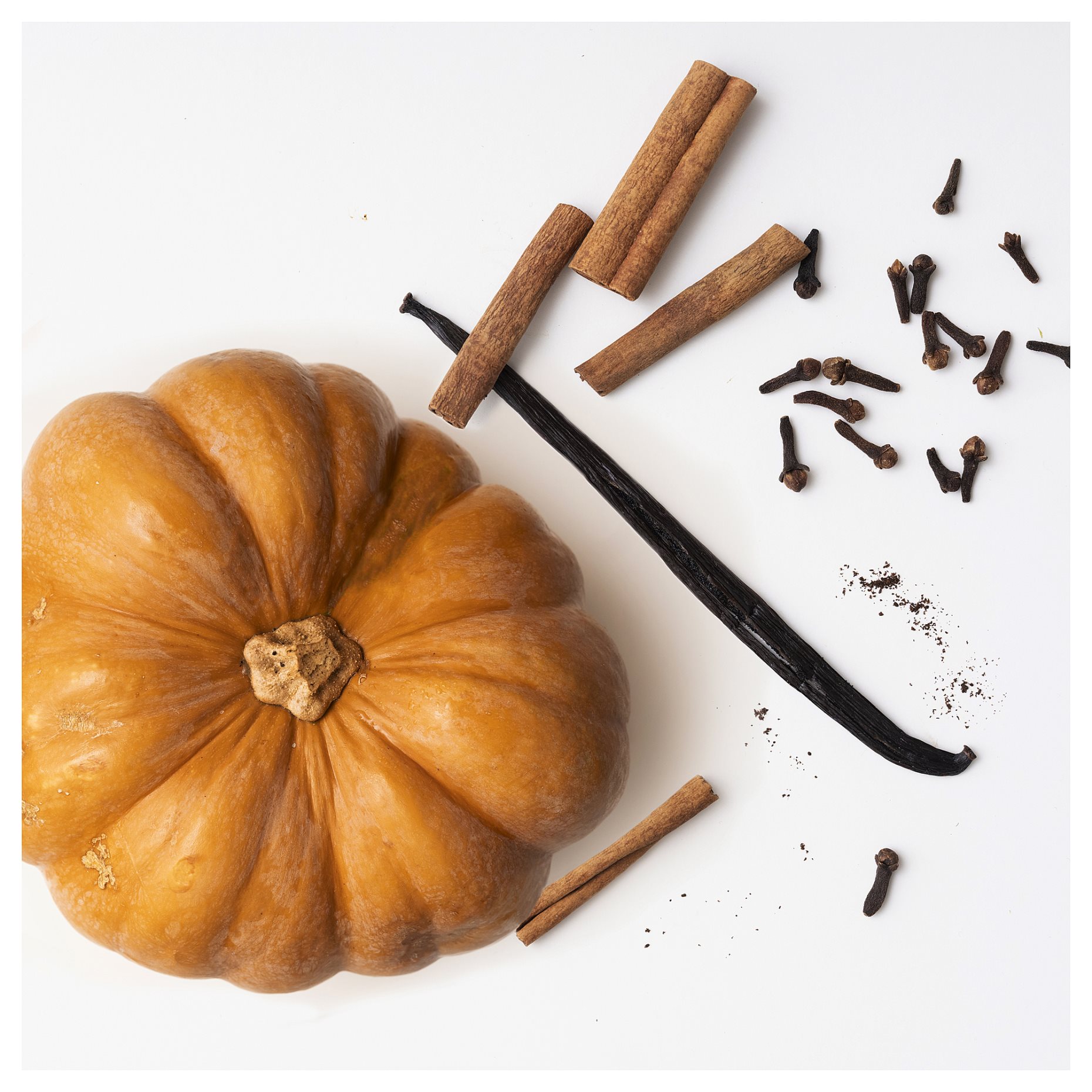 HOSTAGILLE, scented candle in glass/spiced pumpkin/2 wicks, 40 hr, 806.255.17