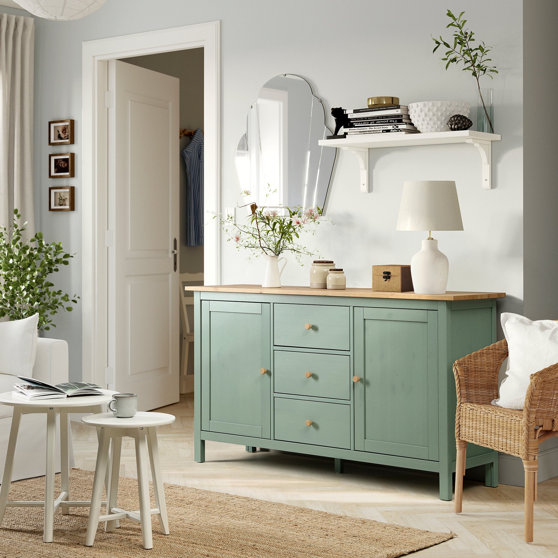HEMNES, sideboard, 157x88 cm, 806.286.67