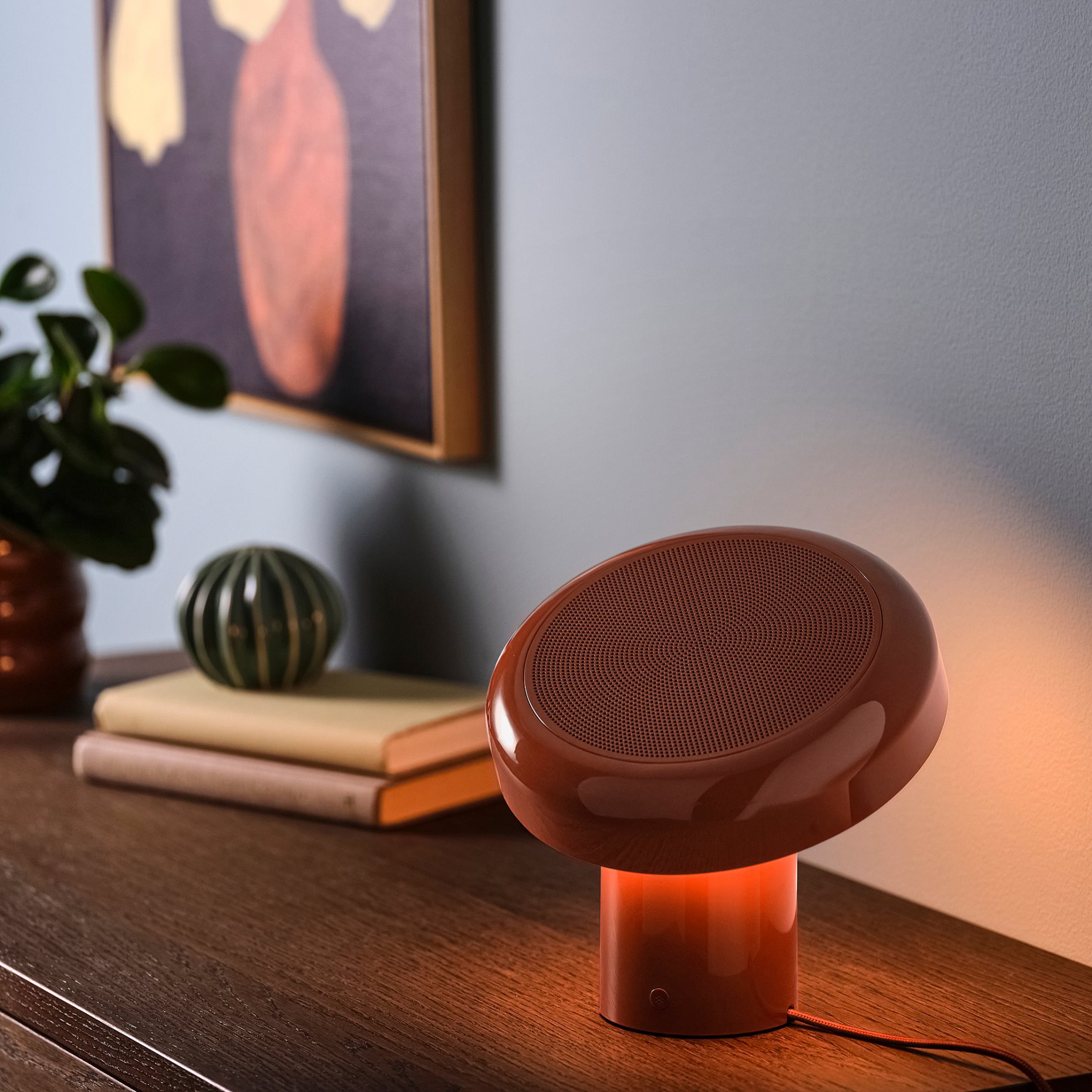 BLOMPRAKT, φωτιστικό ηχείο bluetooth, 806.302.03