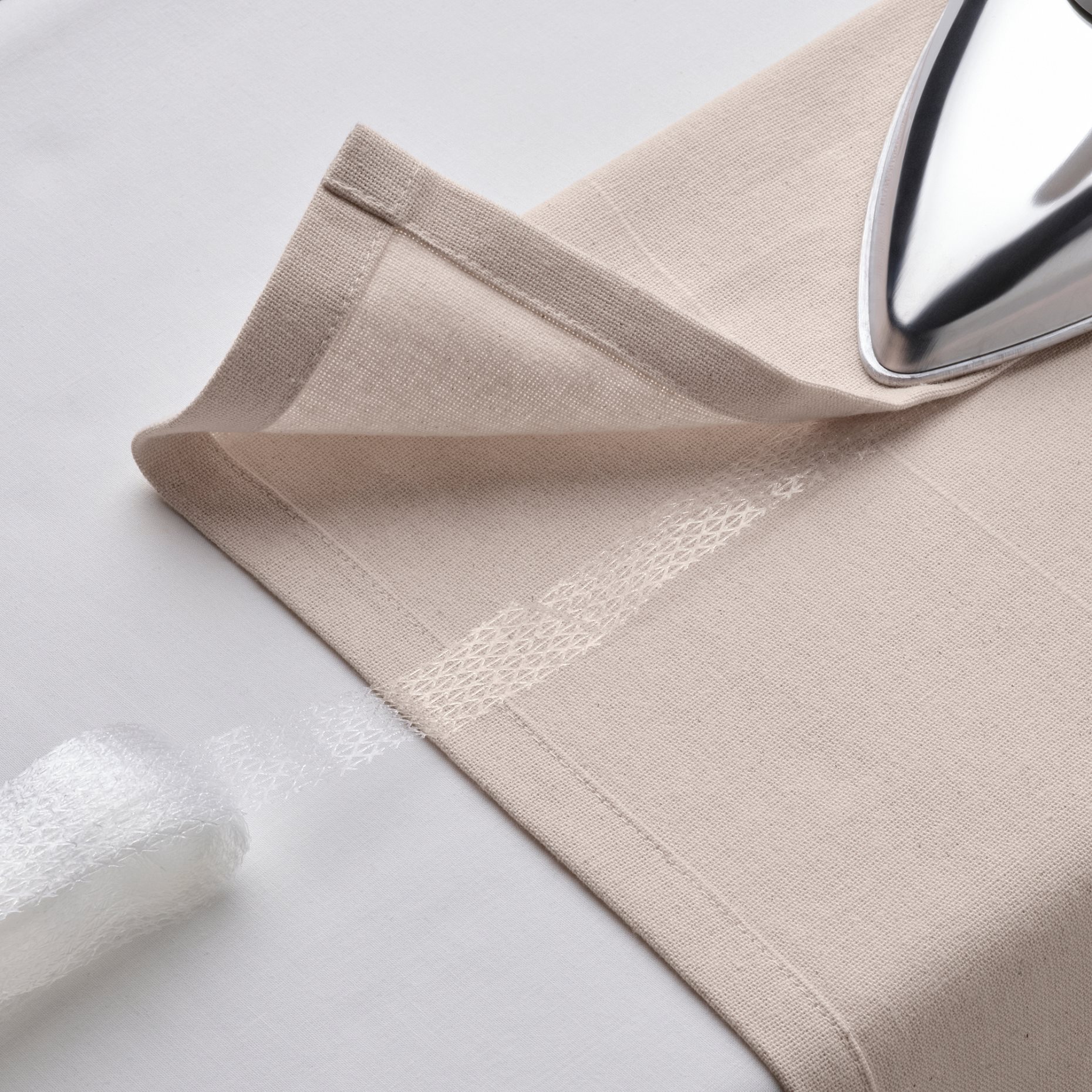 LENDA, curtains with heading tape and tie-backs/1 pair, 140x165 cm, 806.331.07