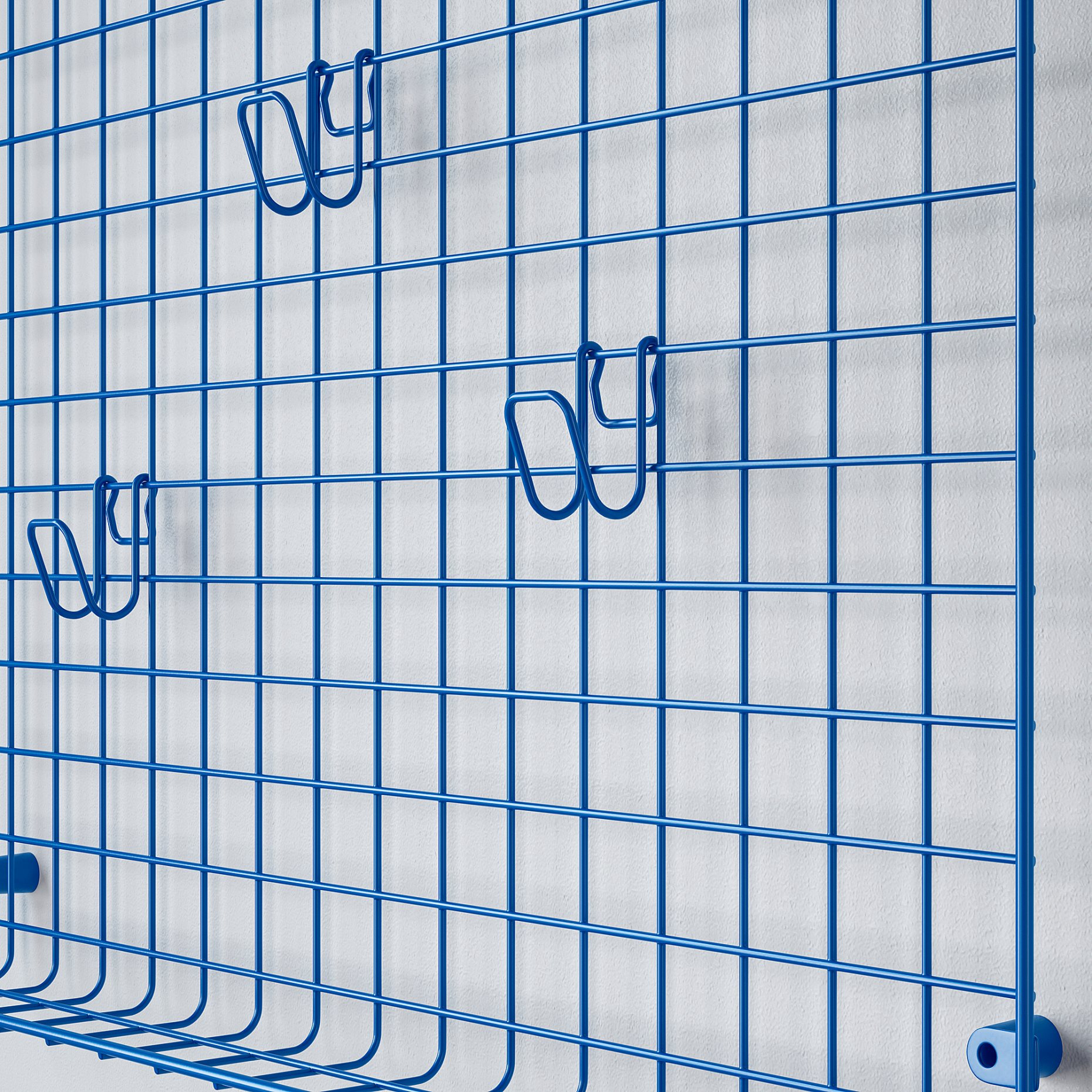 GREJIG, wall grid with rail, 58x59 cm, 806.334.90