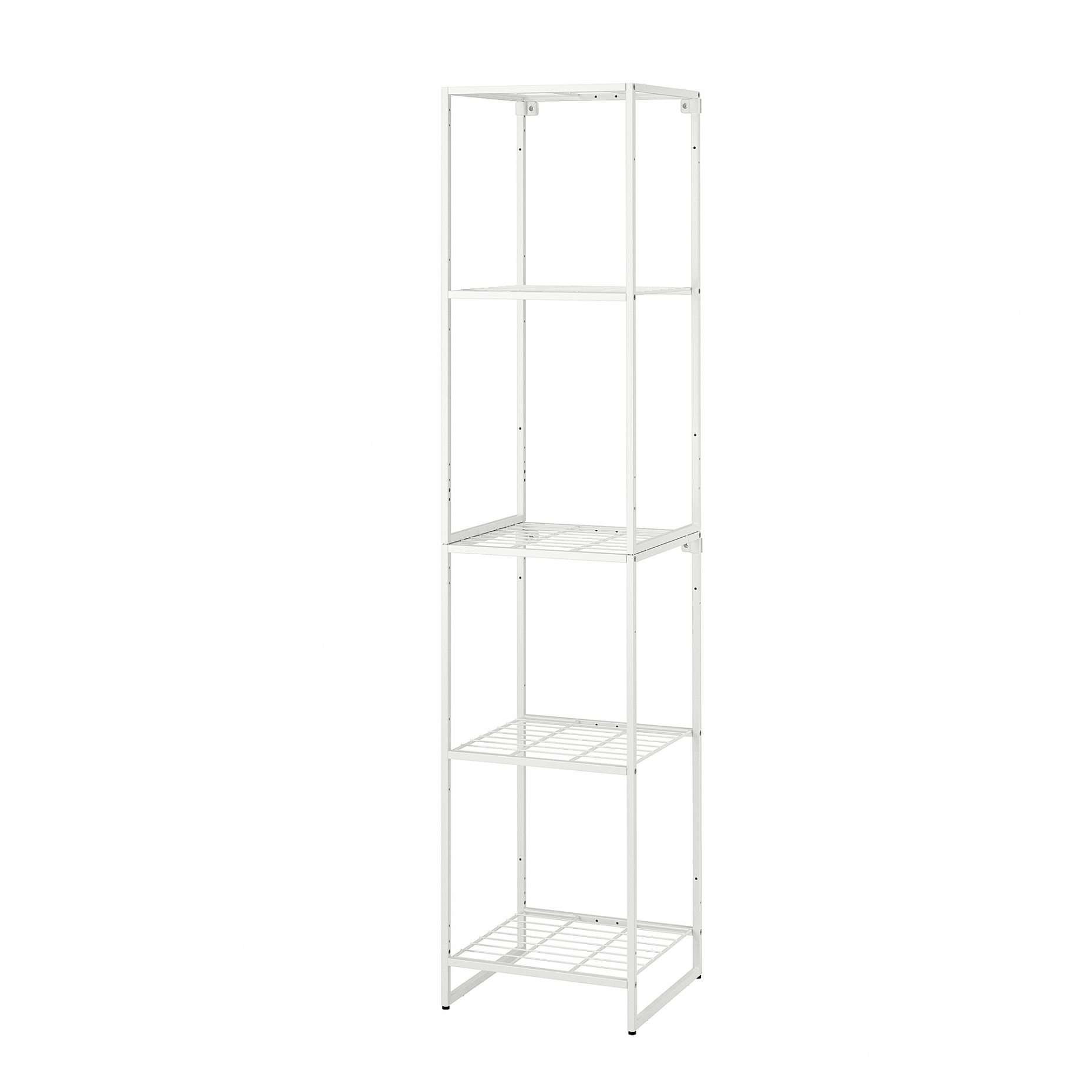 JOSTEIN, shelving unit/in/outdoor/wire, 41x40x180 cm, 894.371.97