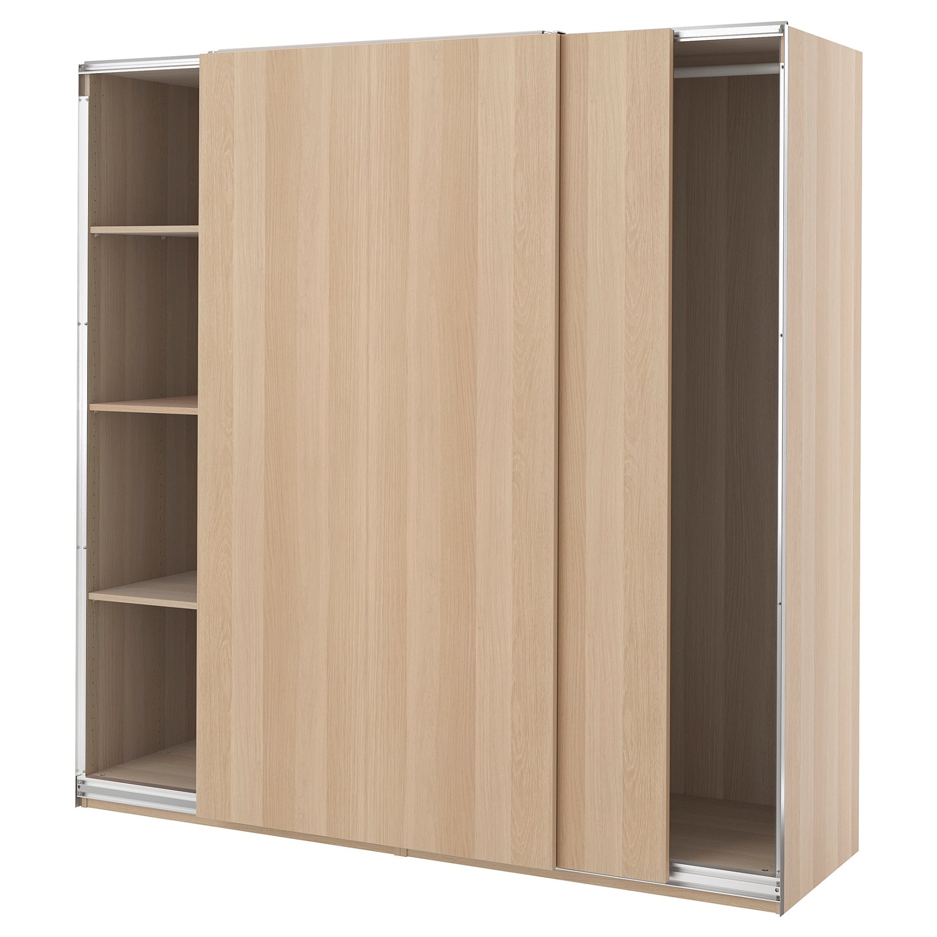 PAX/HASVIK, wardrobe combination, 200x66x201 cm, 895.031.54