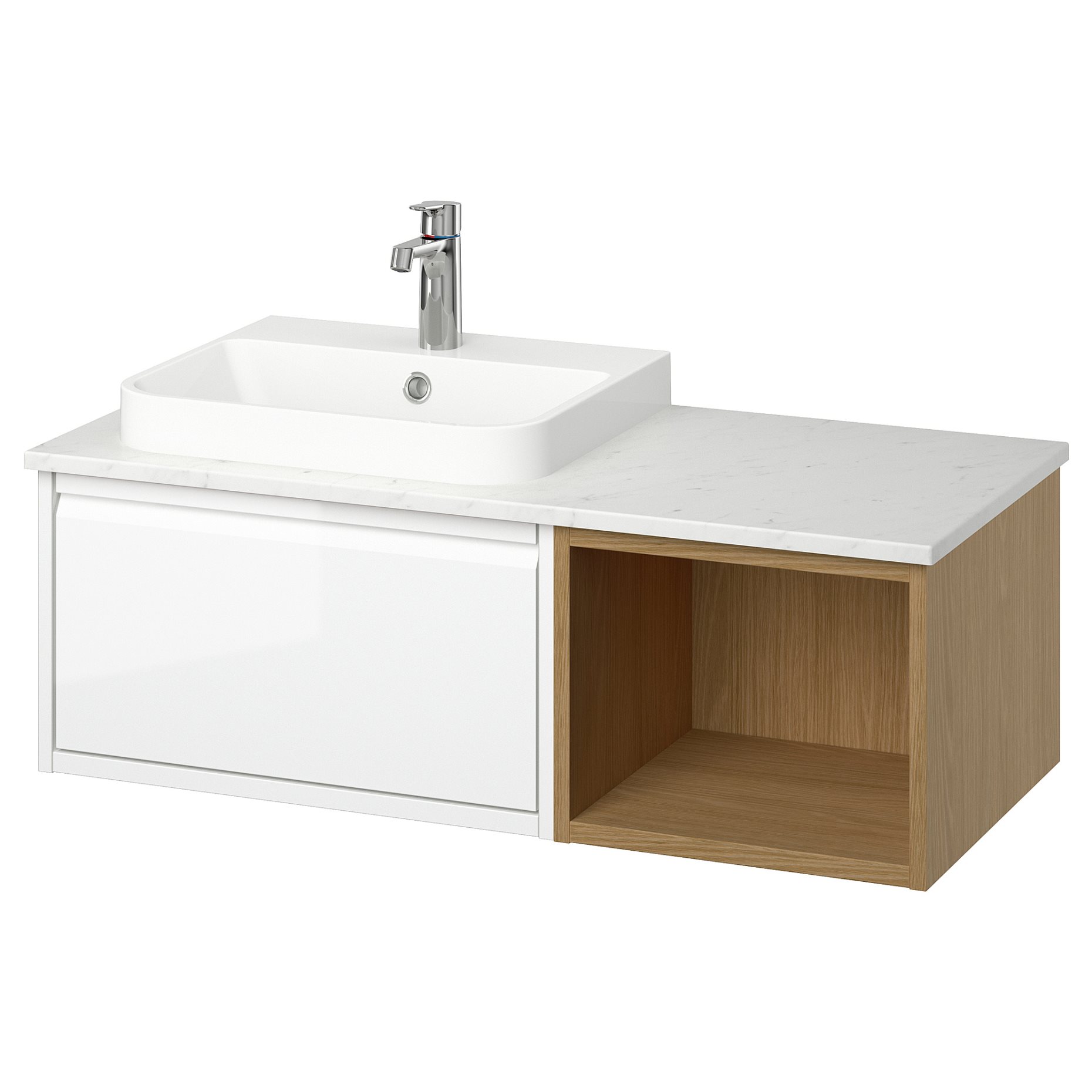 ANGSJON/BACKSJON, wash-stand/wash-basin/tap, 102x49x41 cm, 895.284.42