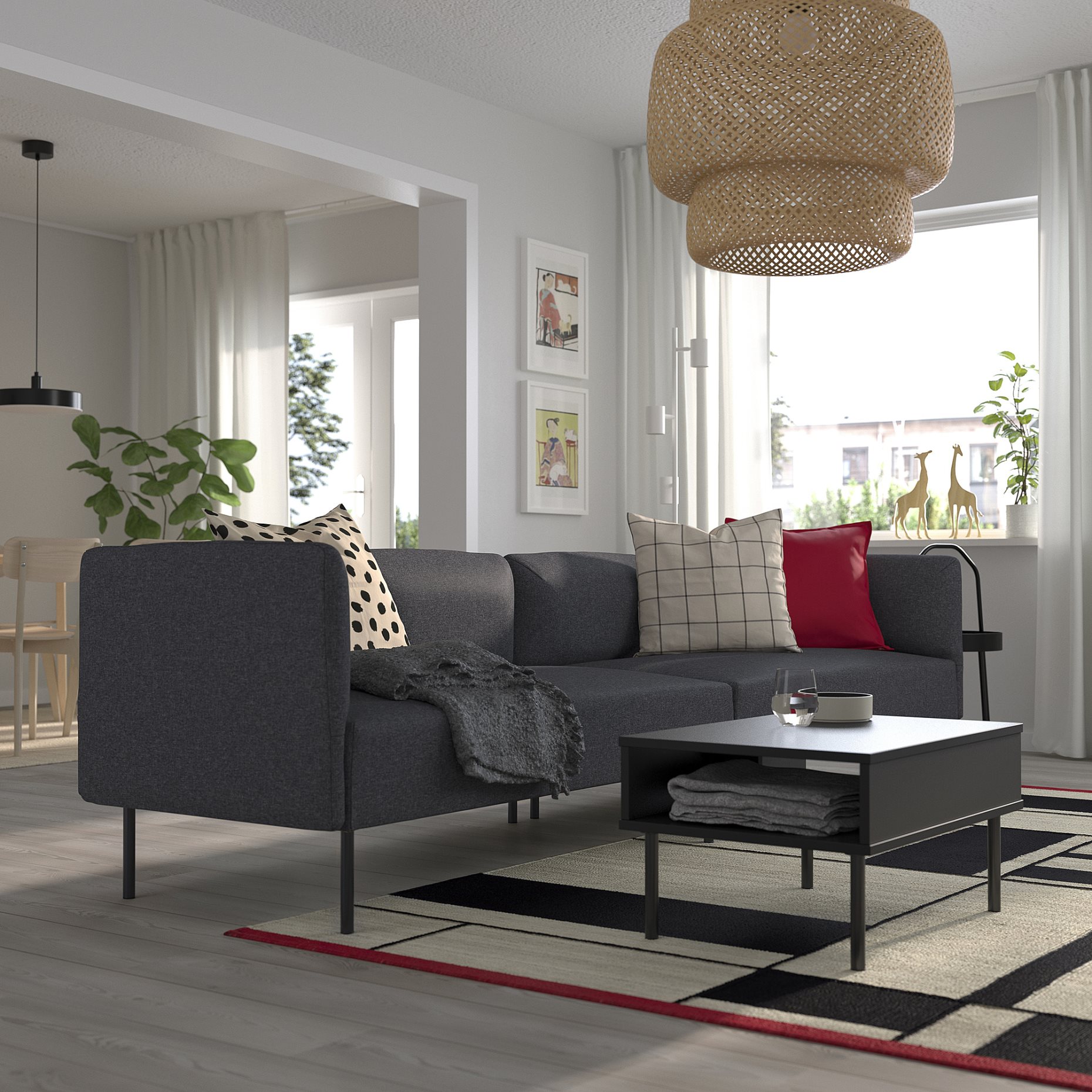 LILLEHEM, σύνθεση καναπέ 4 θέσεων, 895.360.36