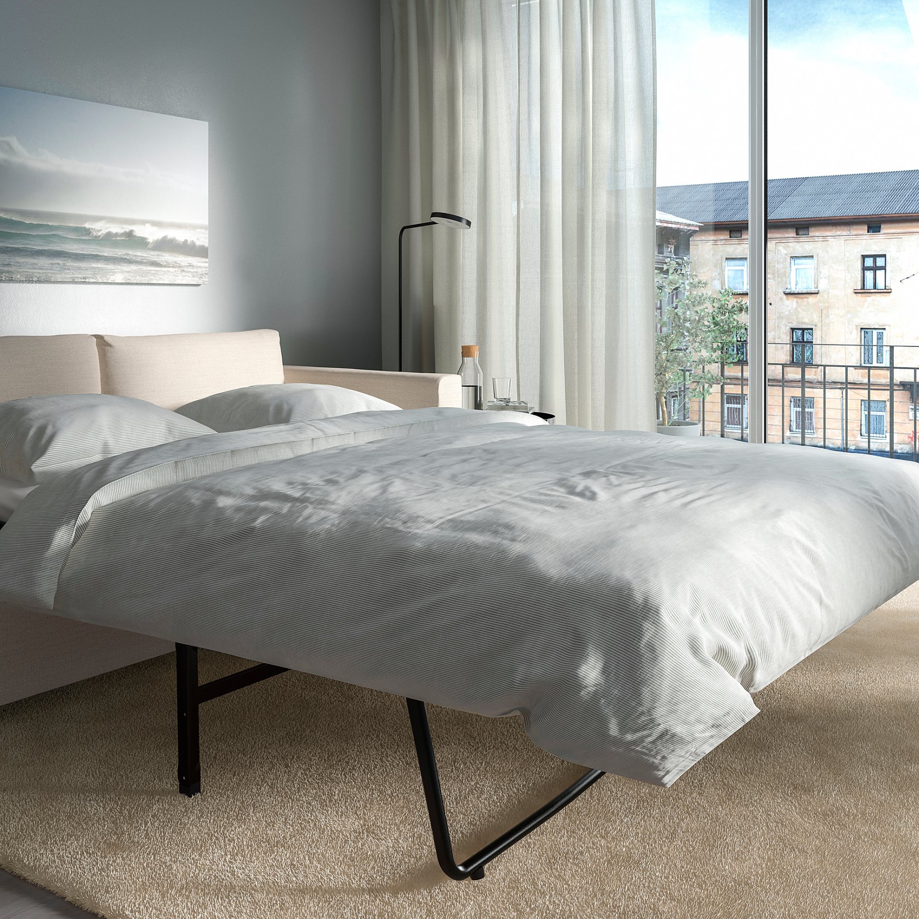 VIMLE, 2-seat sofa-bed, 895.452.29