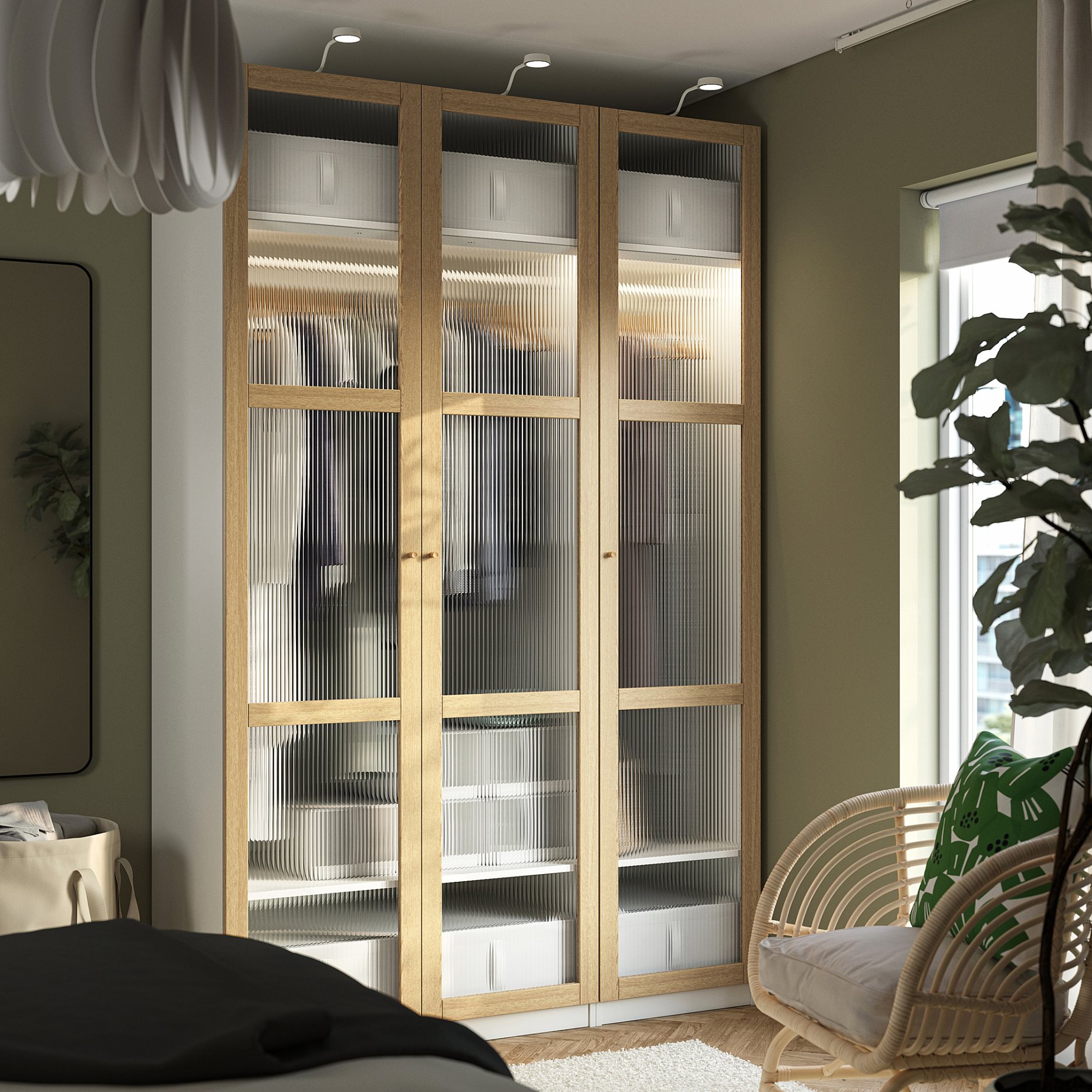 PAX/TONSTAD, wardrobe combination, 150x60x236 cm, 895.490.29