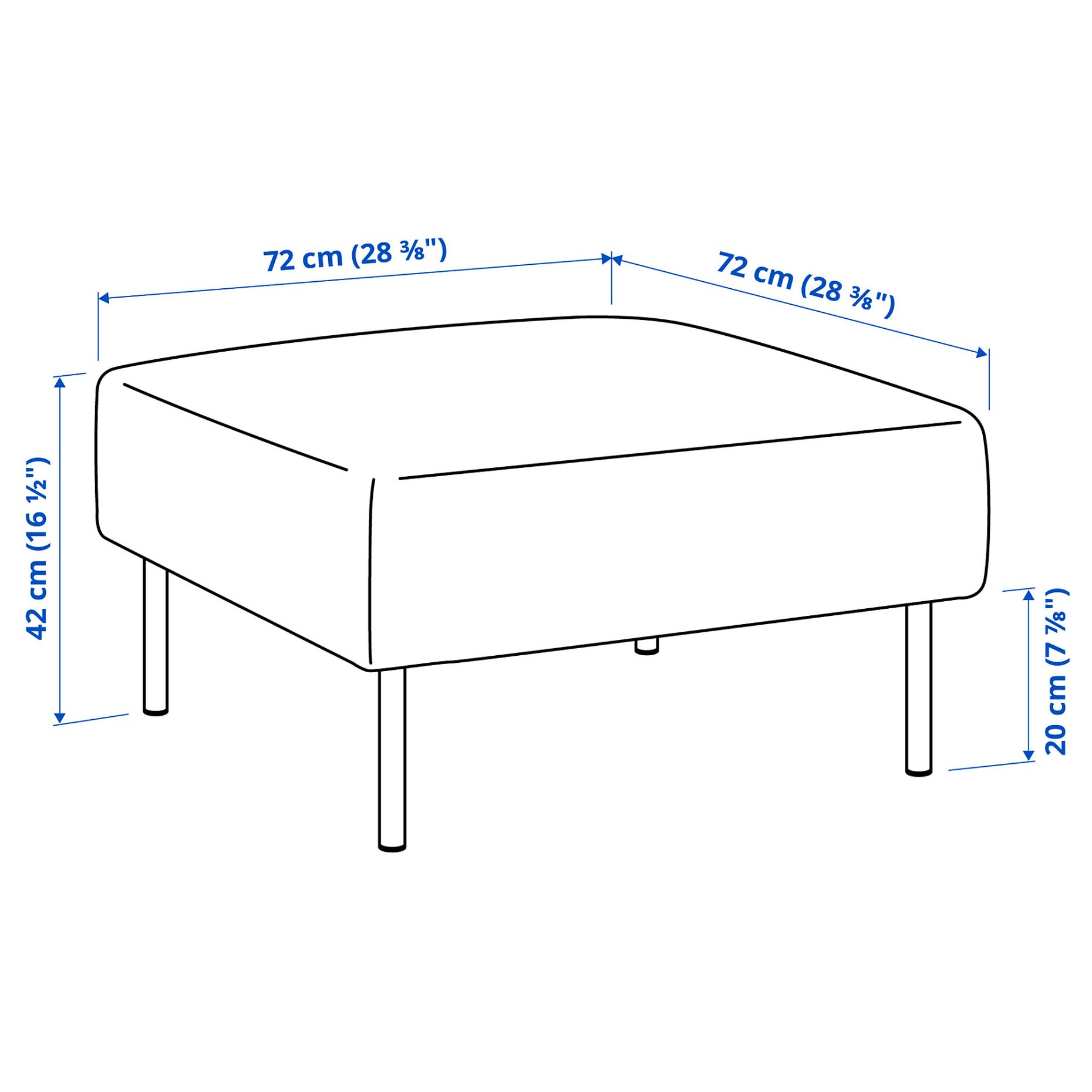 LILLEHEM, 1-seat module, 895.529.17