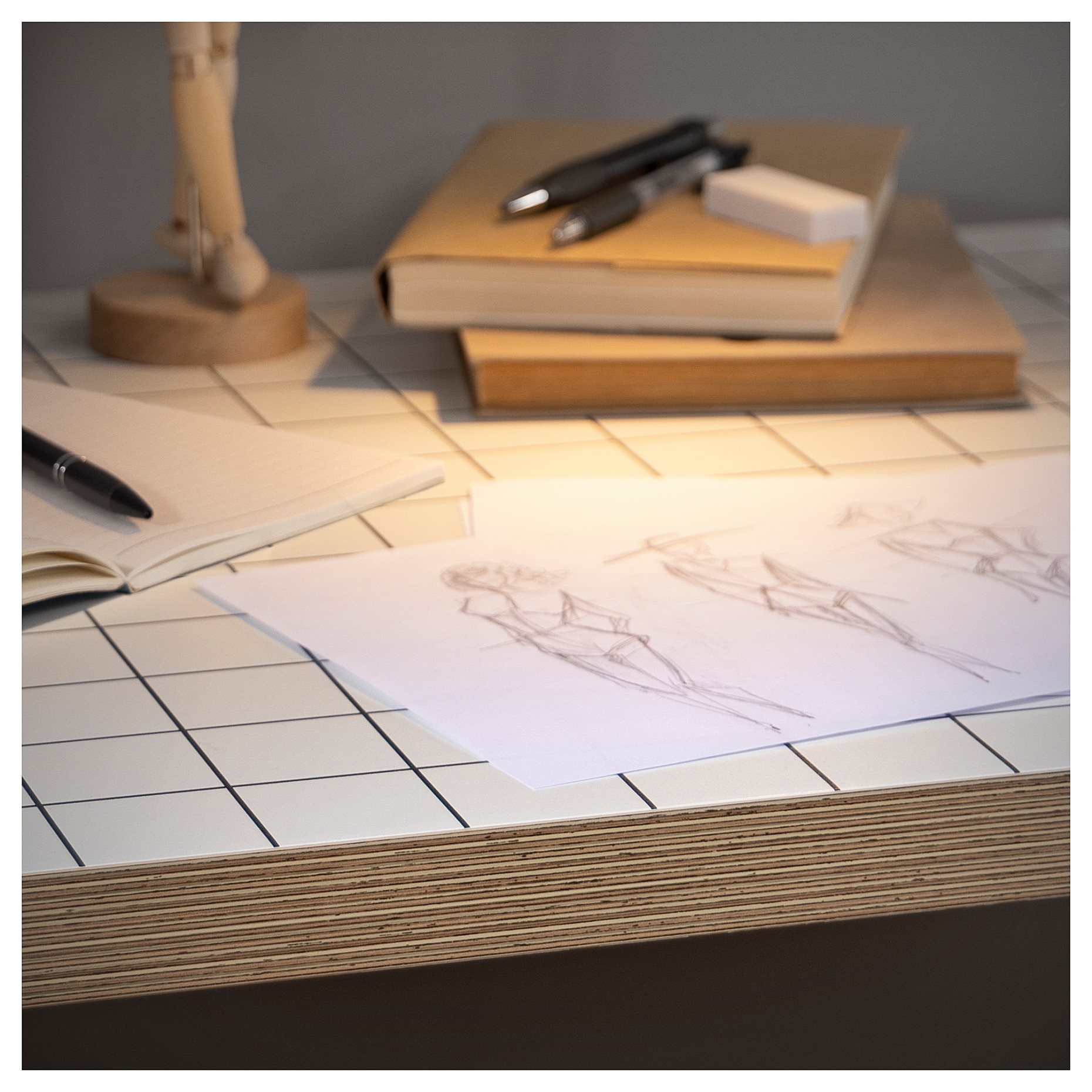 LAGKAPTEN/SPAND, desk, 120x60 cm, 895.636.28