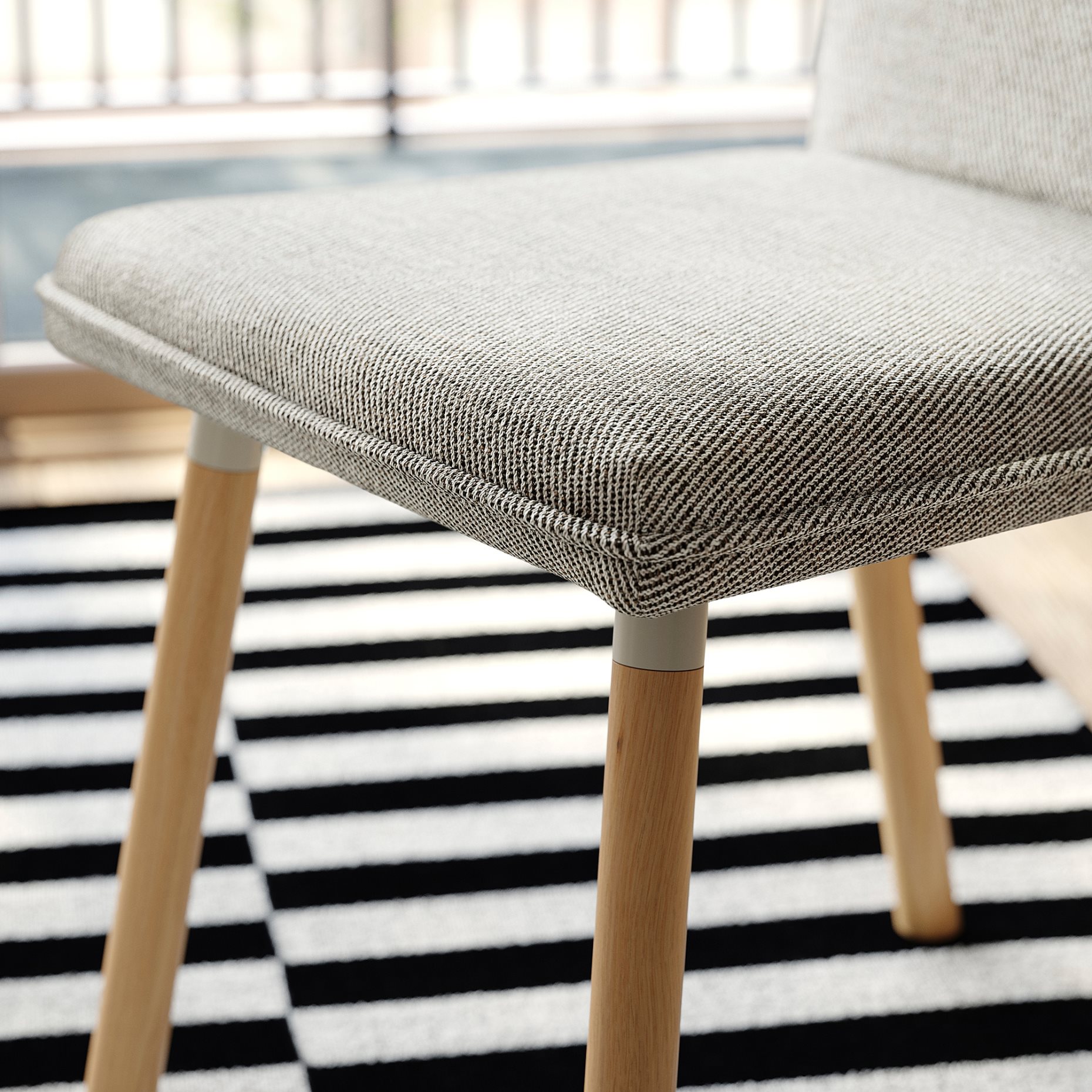 TONSTAD/TONSTAD, τραπέζι και 2 καρέκλες, 80/120x70 cm, 895.966.62