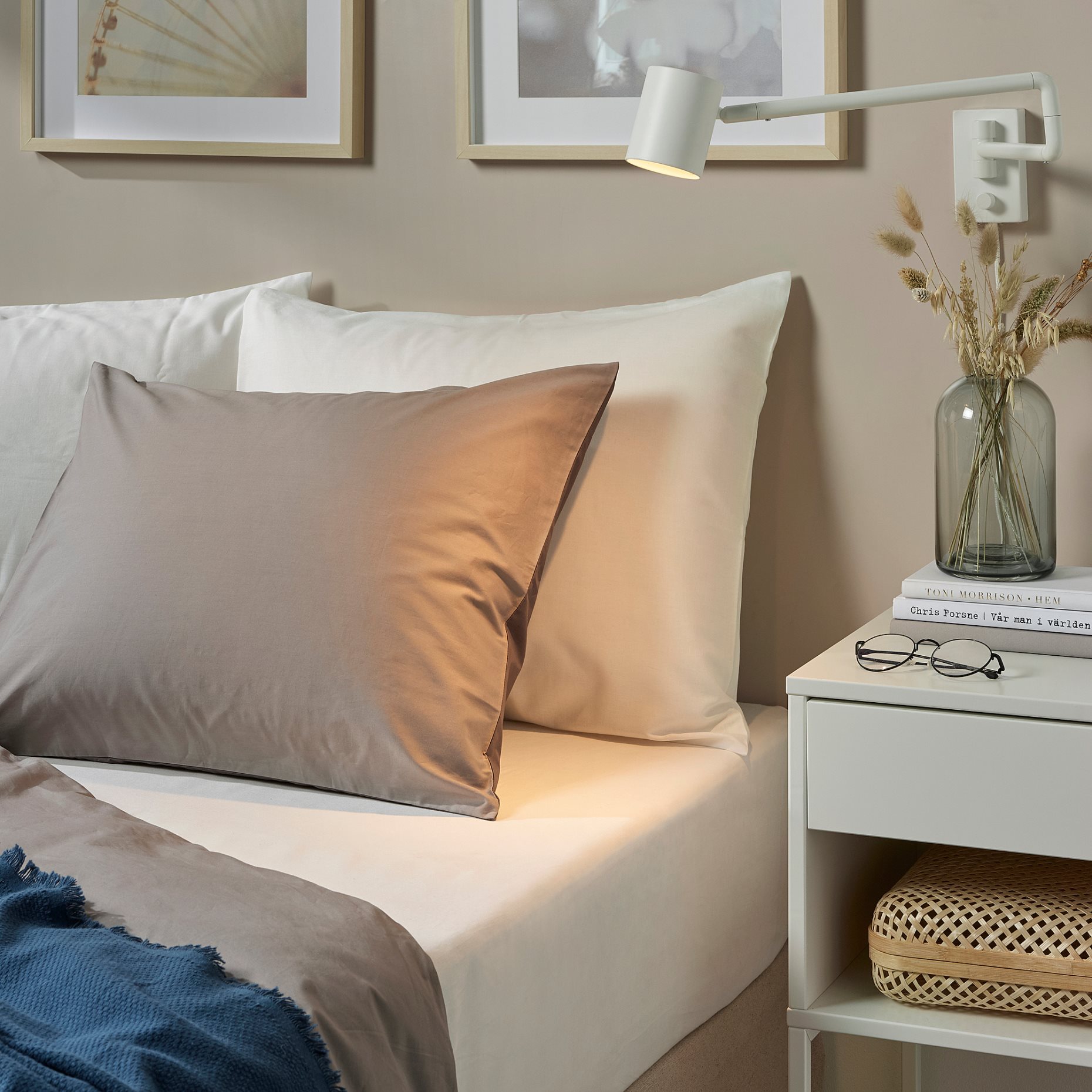 FÄRGMÅRA, fitted sheet, 903.477.23