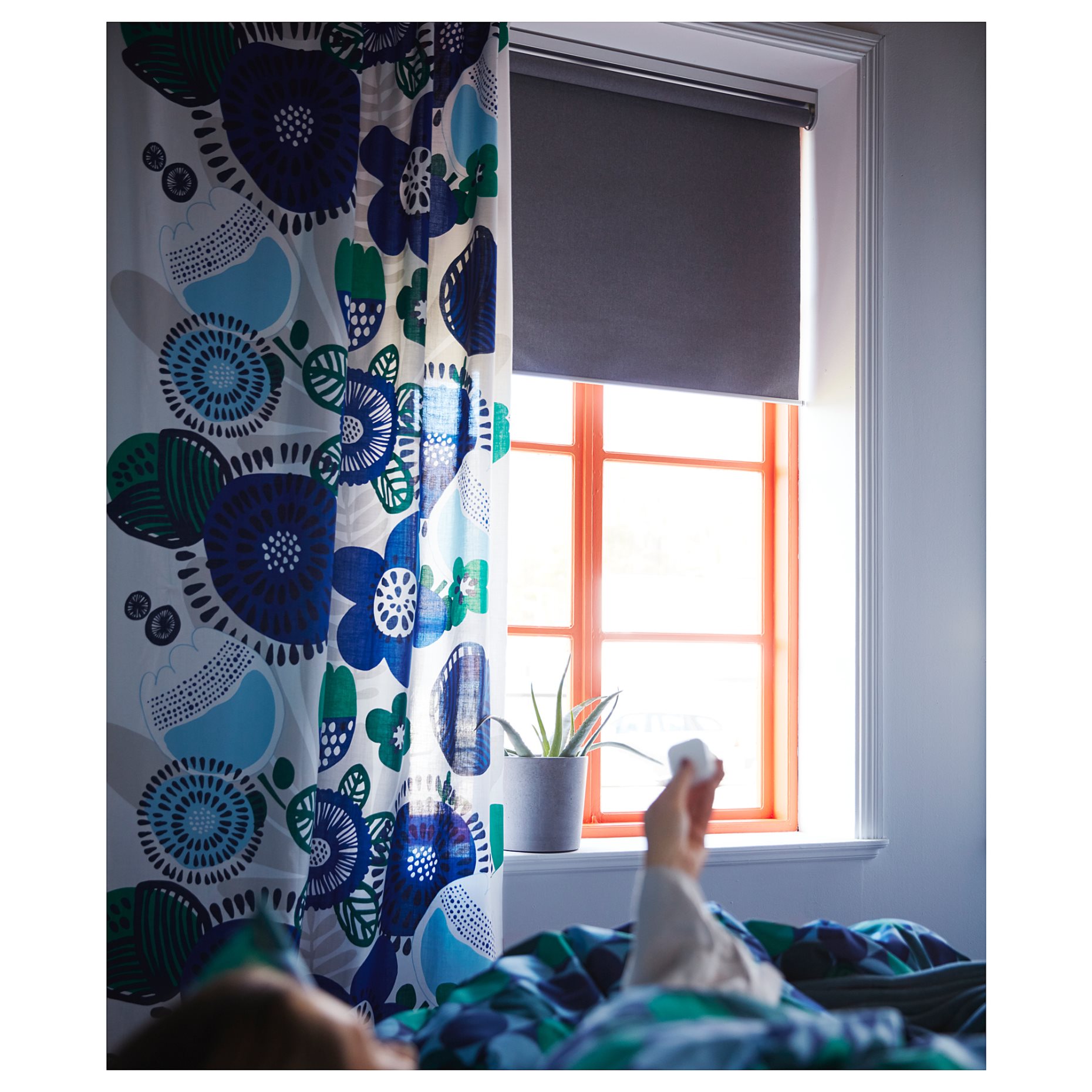 FYRTUR, block-out roller blind, wireless/battery-operated, 904.081.70