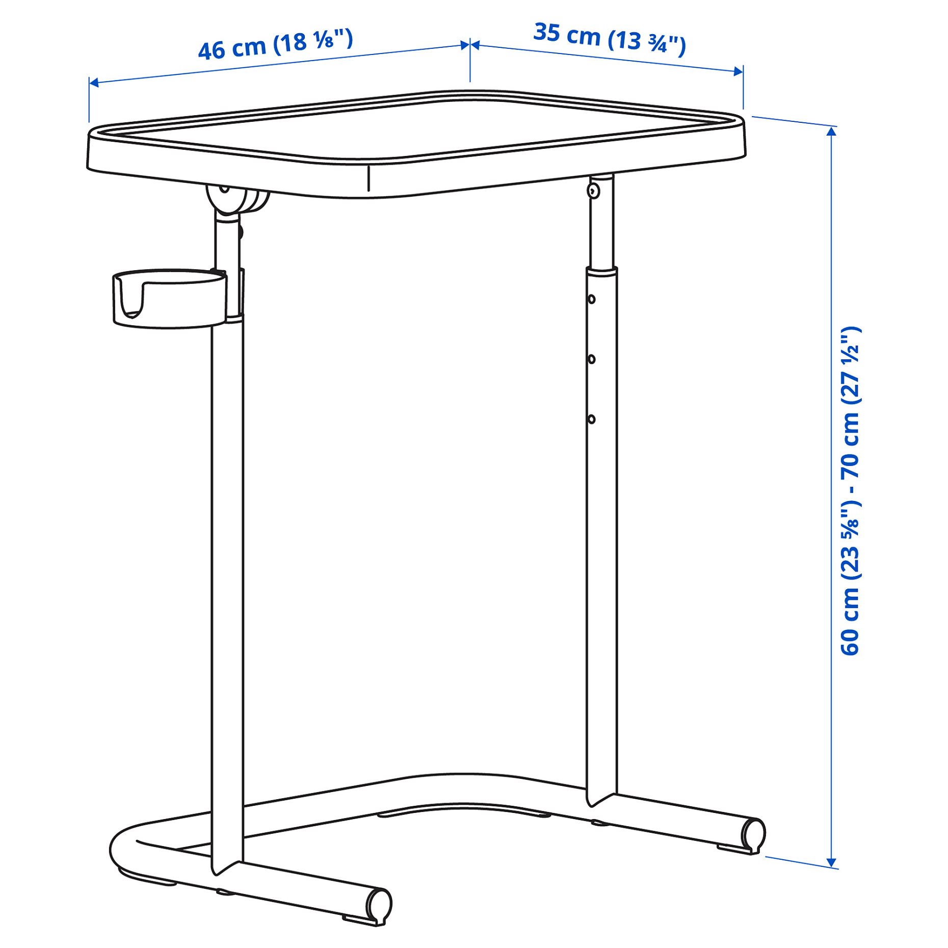 BJÖRKÅSEN, laptop stand, 904.678.38