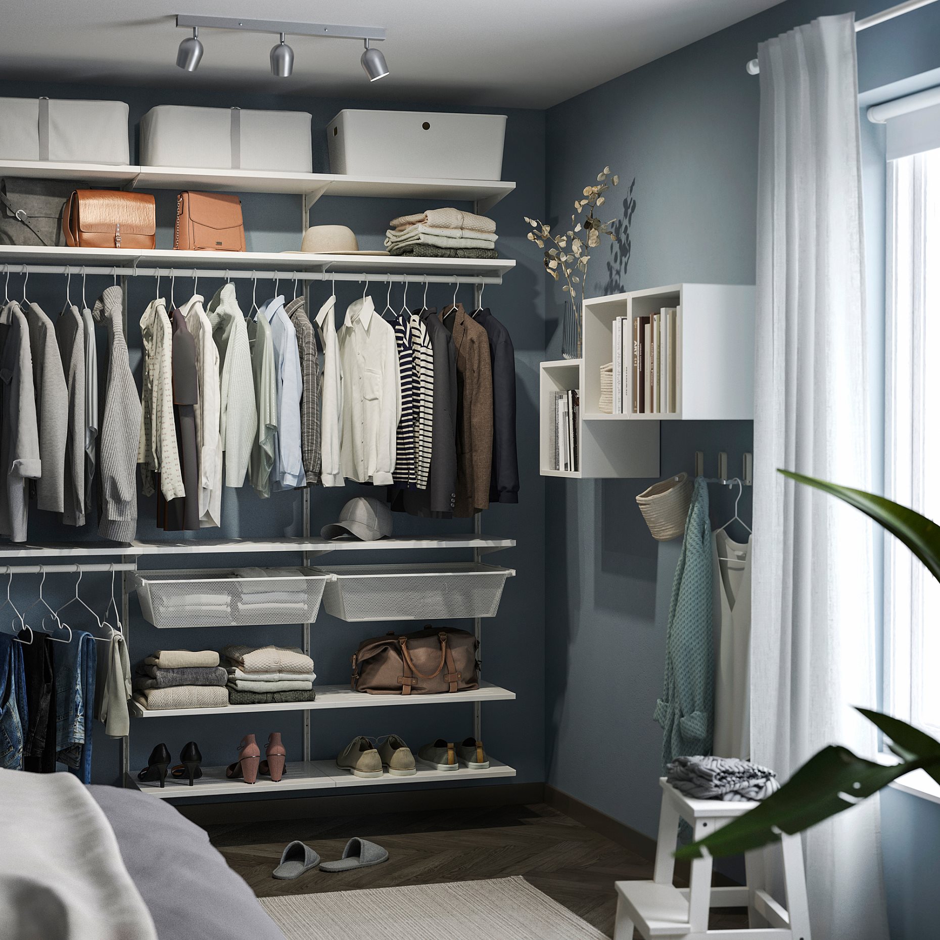 RÖKFRI, ceiling spotlight with 3 spots, 905.012.67