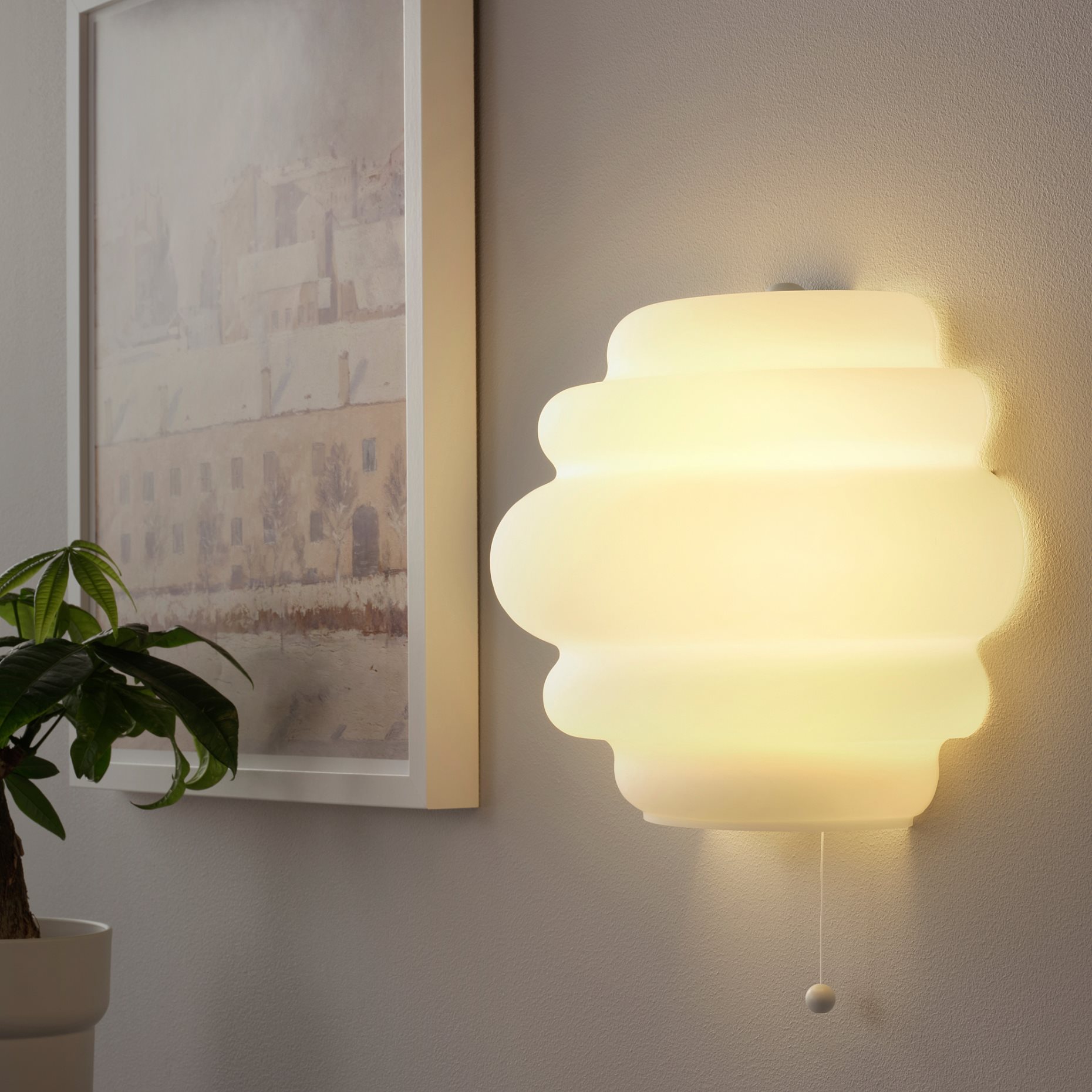 VAGLANGD, wall lamp, wired-in installation, 905.040.39