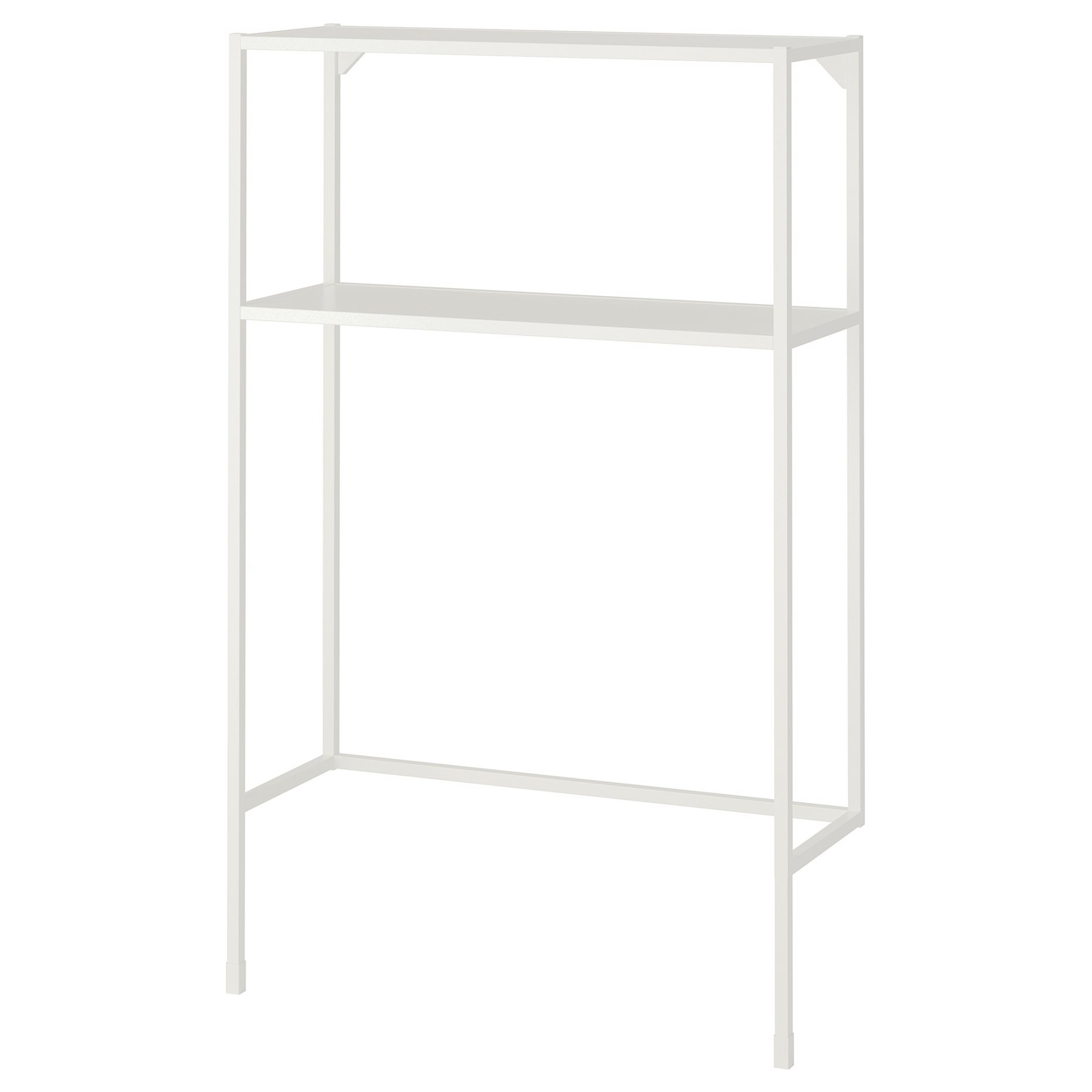 ENHET, frame with shelves for washing machine, 80x30x129 cm, 905.160.80