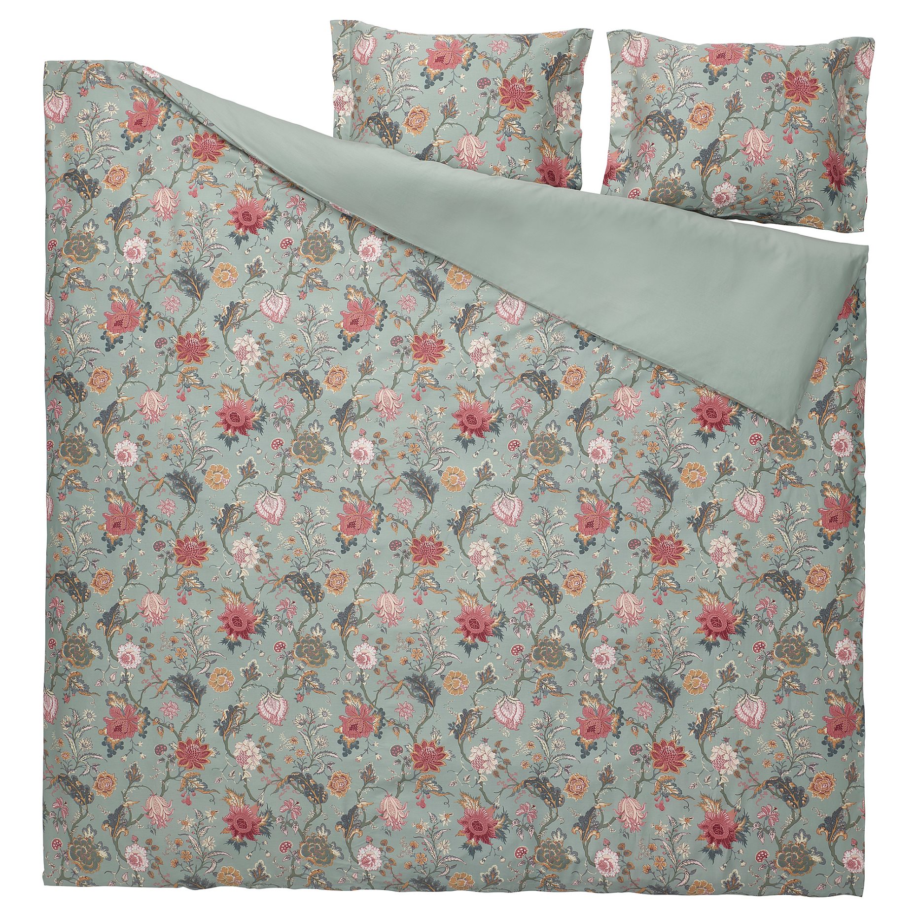 NÄSSELKLOCKA, duvet cover and 2 pillowcases, 240x220/50x60 cm, 905.185.12