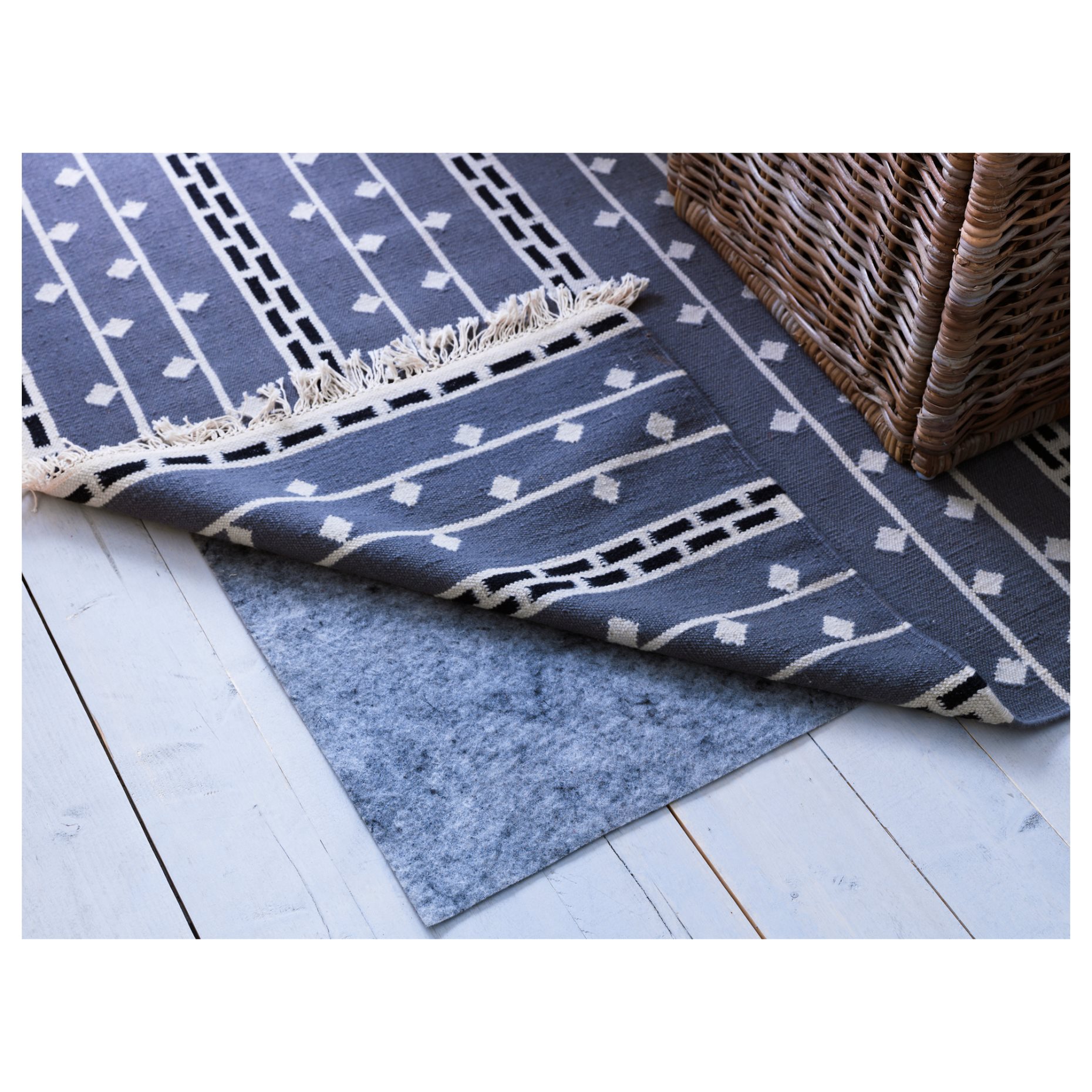 STOPP FILT, rug underlay with anti-slip, 123x185 cm, 905.502.10
