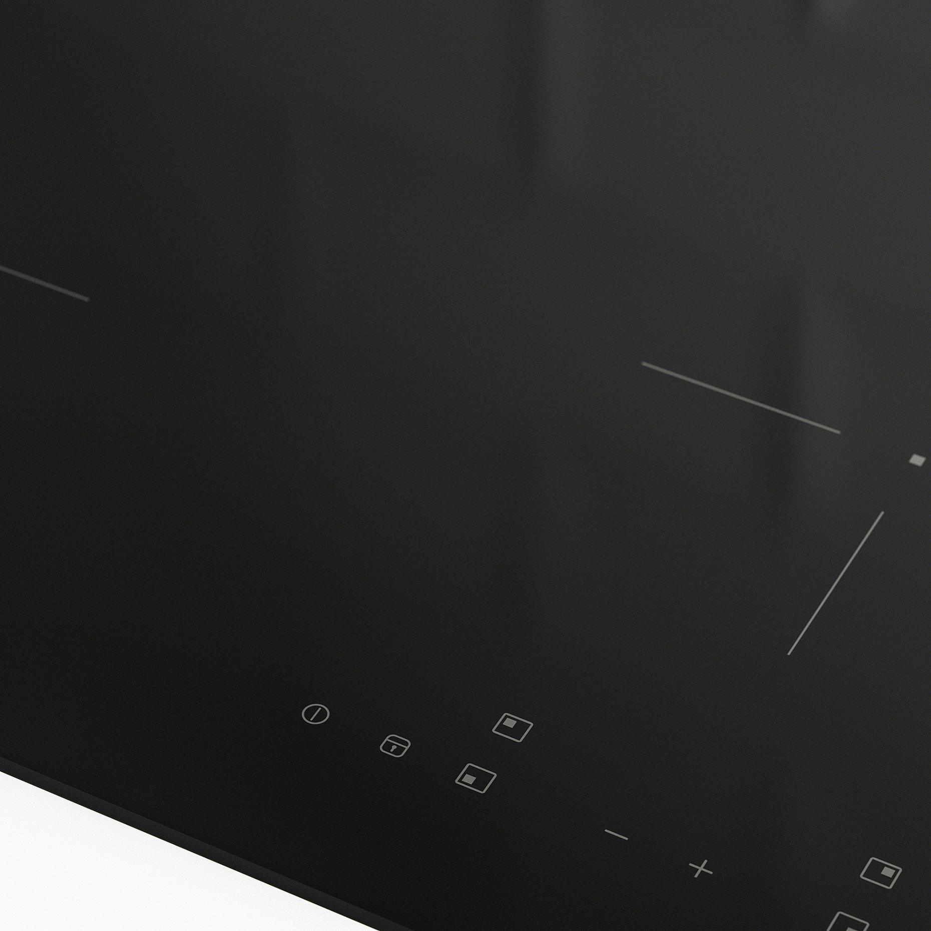 VILSTA, επαγωγική εστία/IKEA 300, 59 cm, 905.577.25