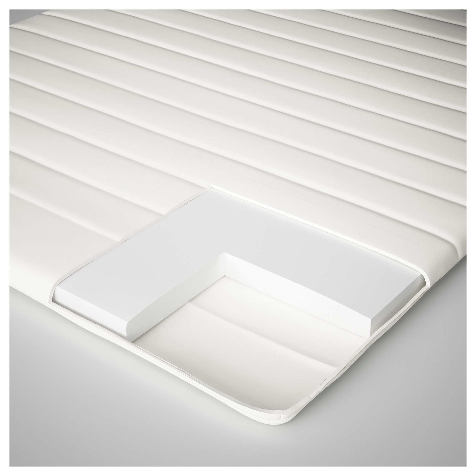 NÄSFJÄLLET, mattress pad, 90x200 cm, 905.580.46