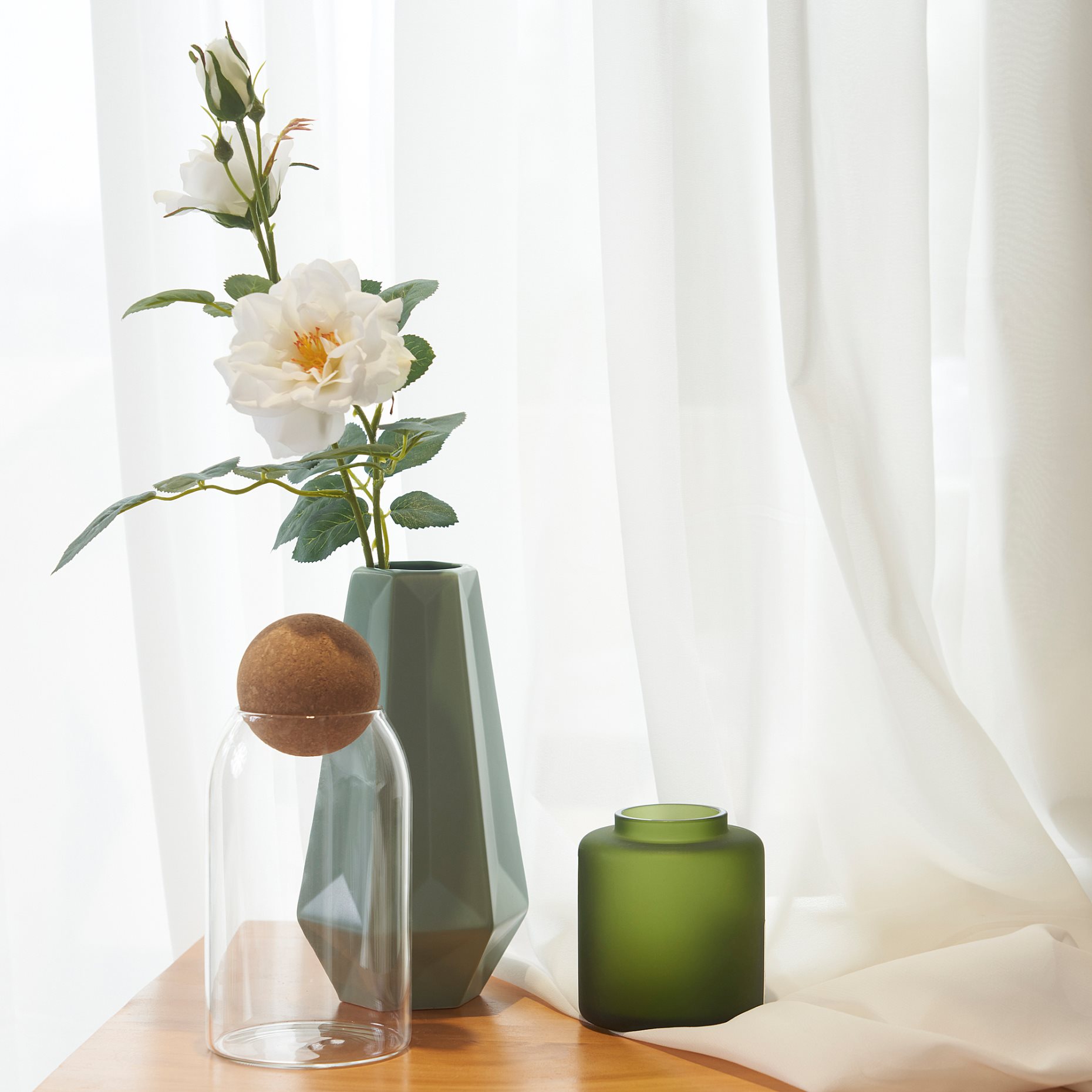 SMYCKA, artificial flower in/outdoor/Rose, 65 cm, 905.601.48