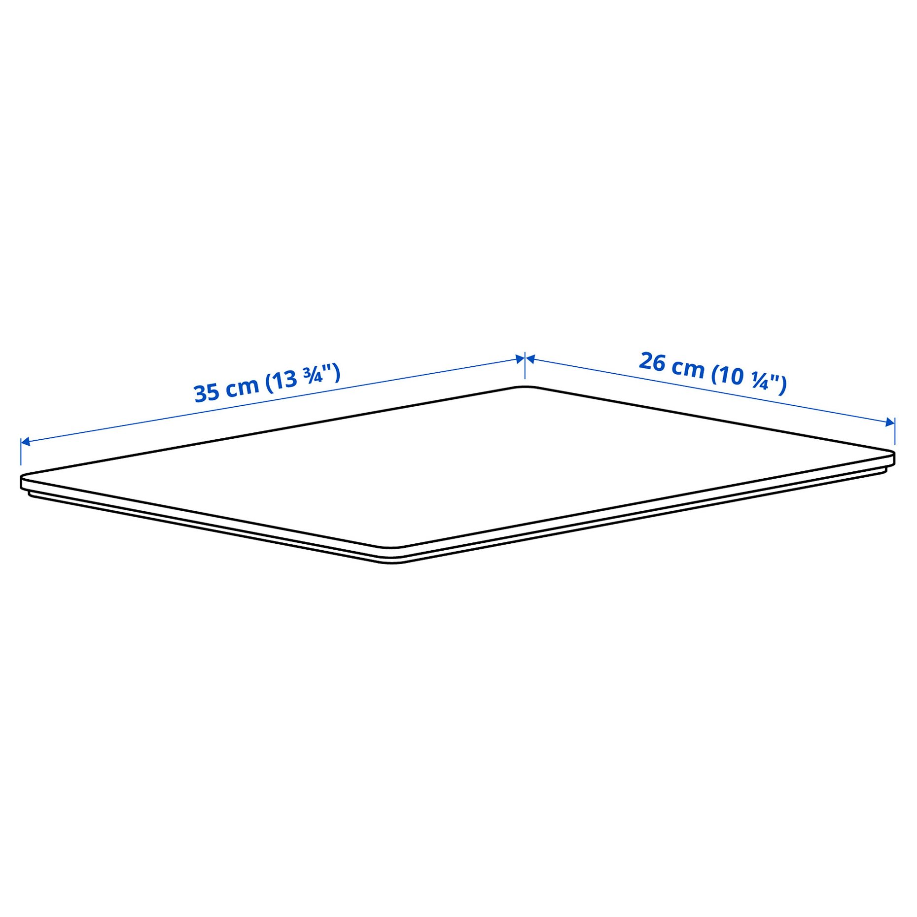 KUGGIS, lid, 26x35 cm, 905.686.20
