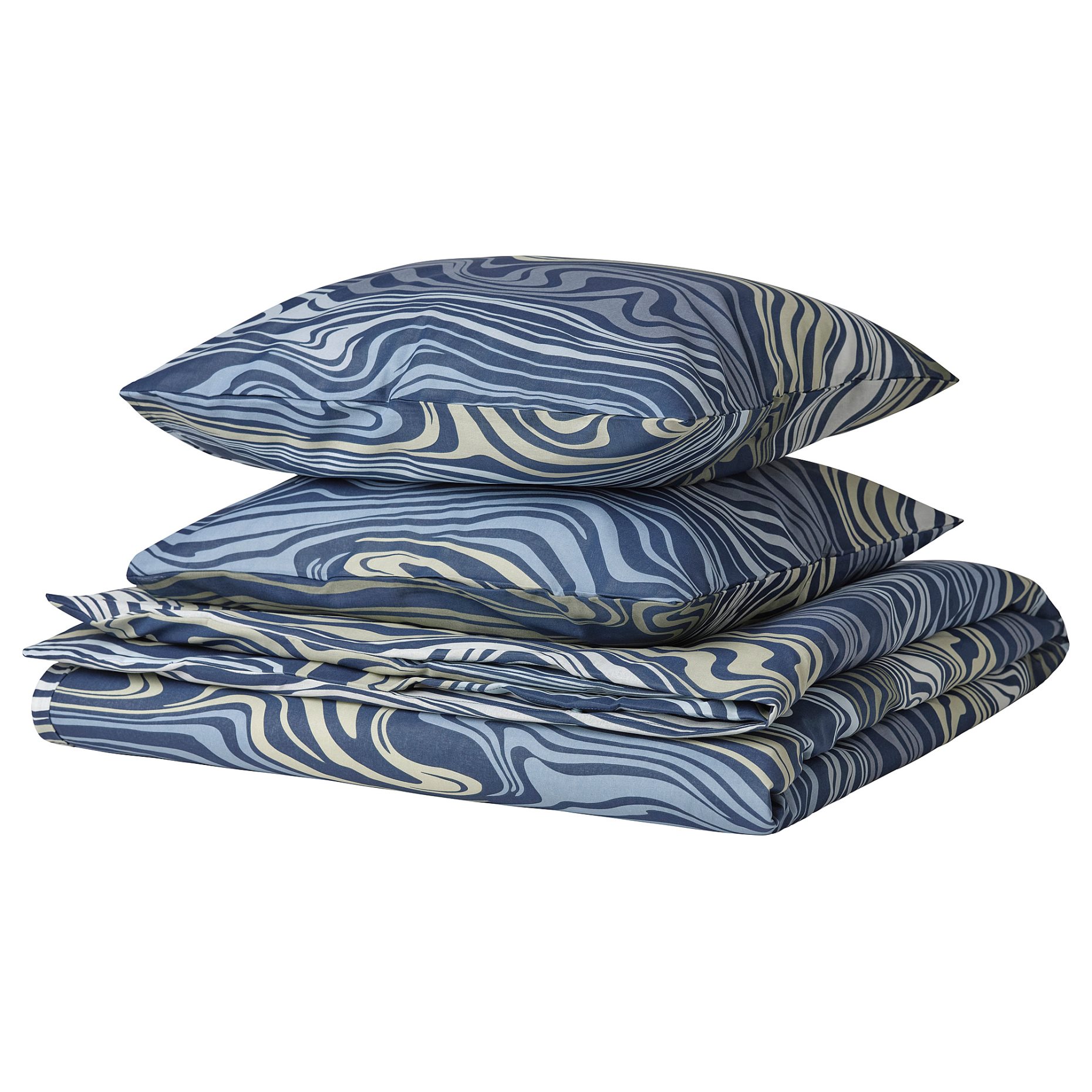 KLIPPNEJLIKA, duvet cover and 2 pillowcases, 240x220/50x60 cm, 905.700.72