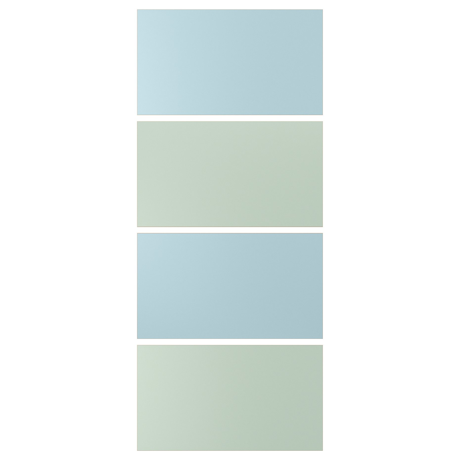 MEHAMN, 4 πάνελ για σκελετό συρόμενης πόρτας, 100x236 cm, 905.755.74