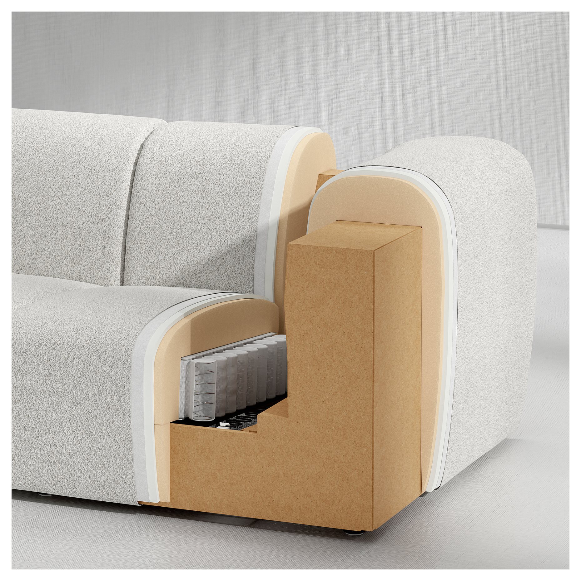 STOCKHOLM 2025, διθέσιος καναπές, 905.861.10