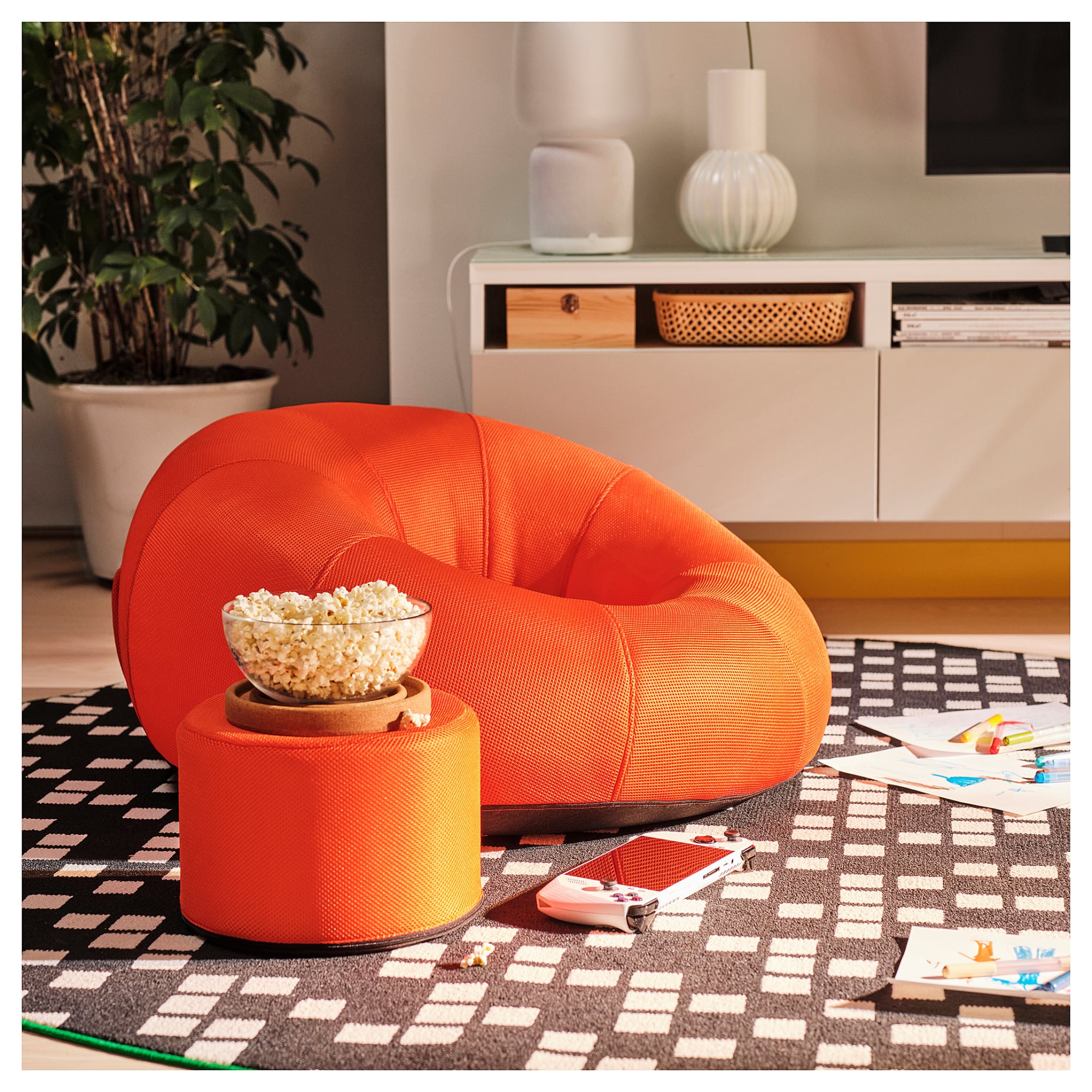 BRÄNNBOLL, inflatable gaming lounge chair, 905.862.85