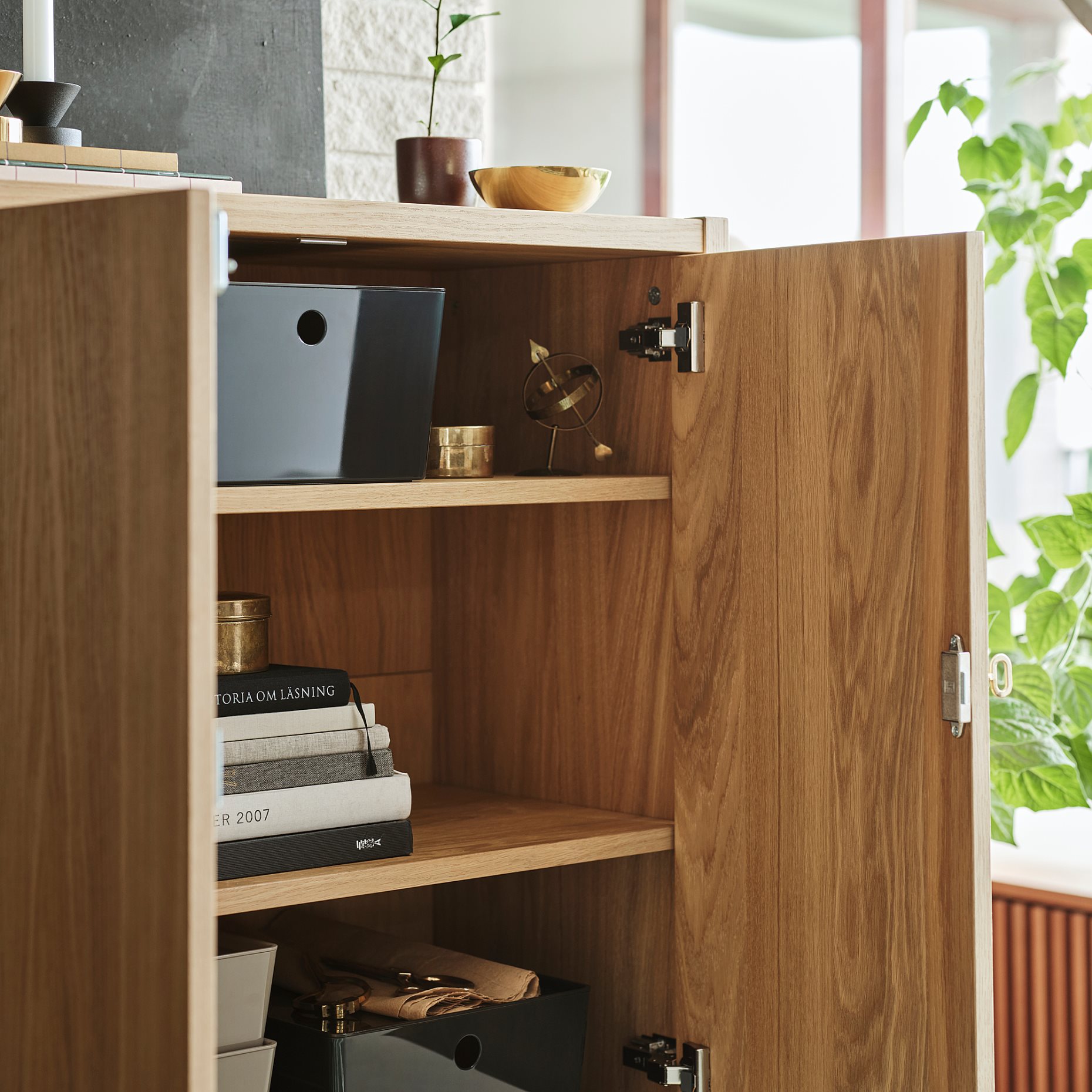 STOCKHOLM 2025, ντουλάπι με 2 πόρτες, 80x40x126 cm, 905.864.88