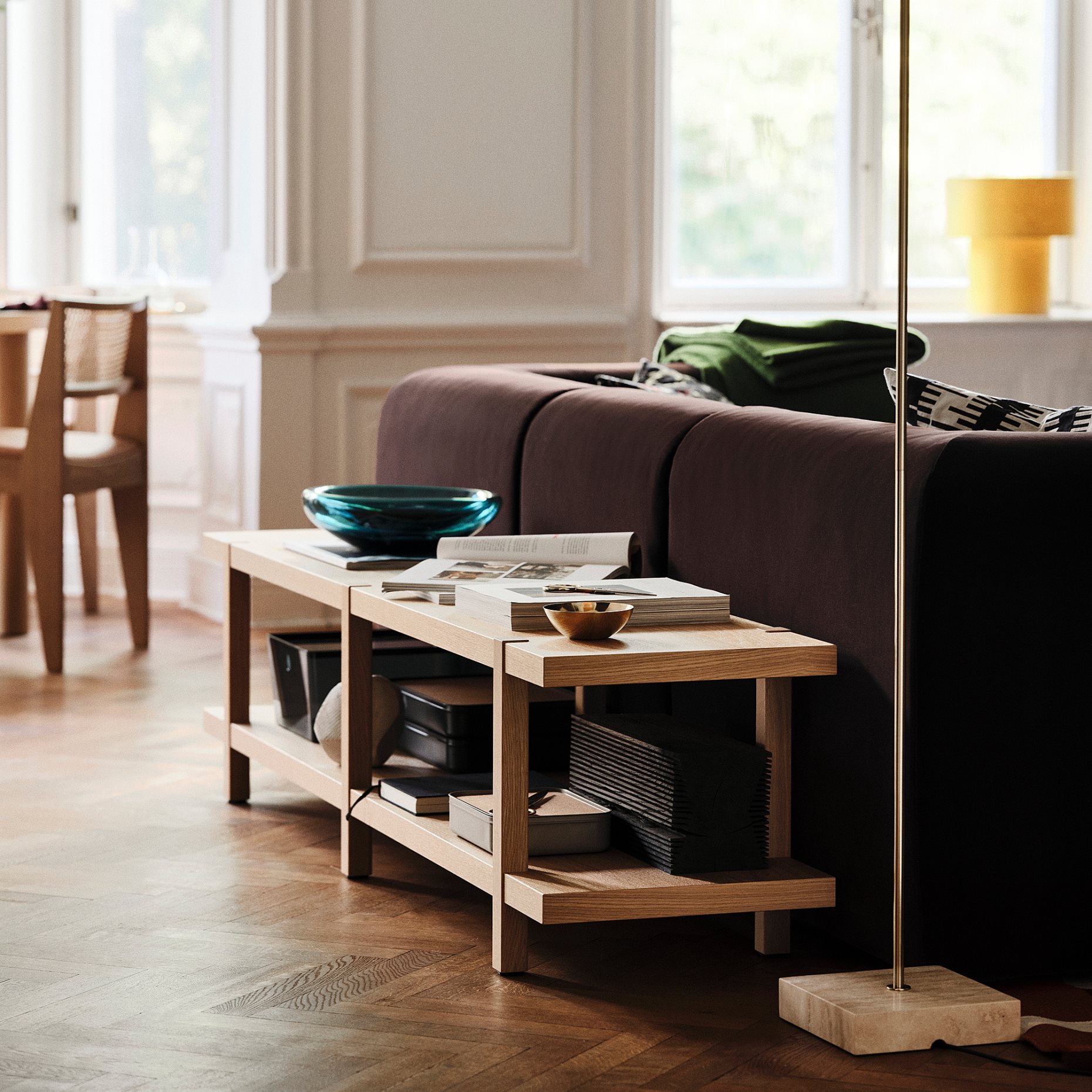 STOCKHOLM 2025, ραφιέρα/πάγκος, 180x41x44 cm, 905.865.15