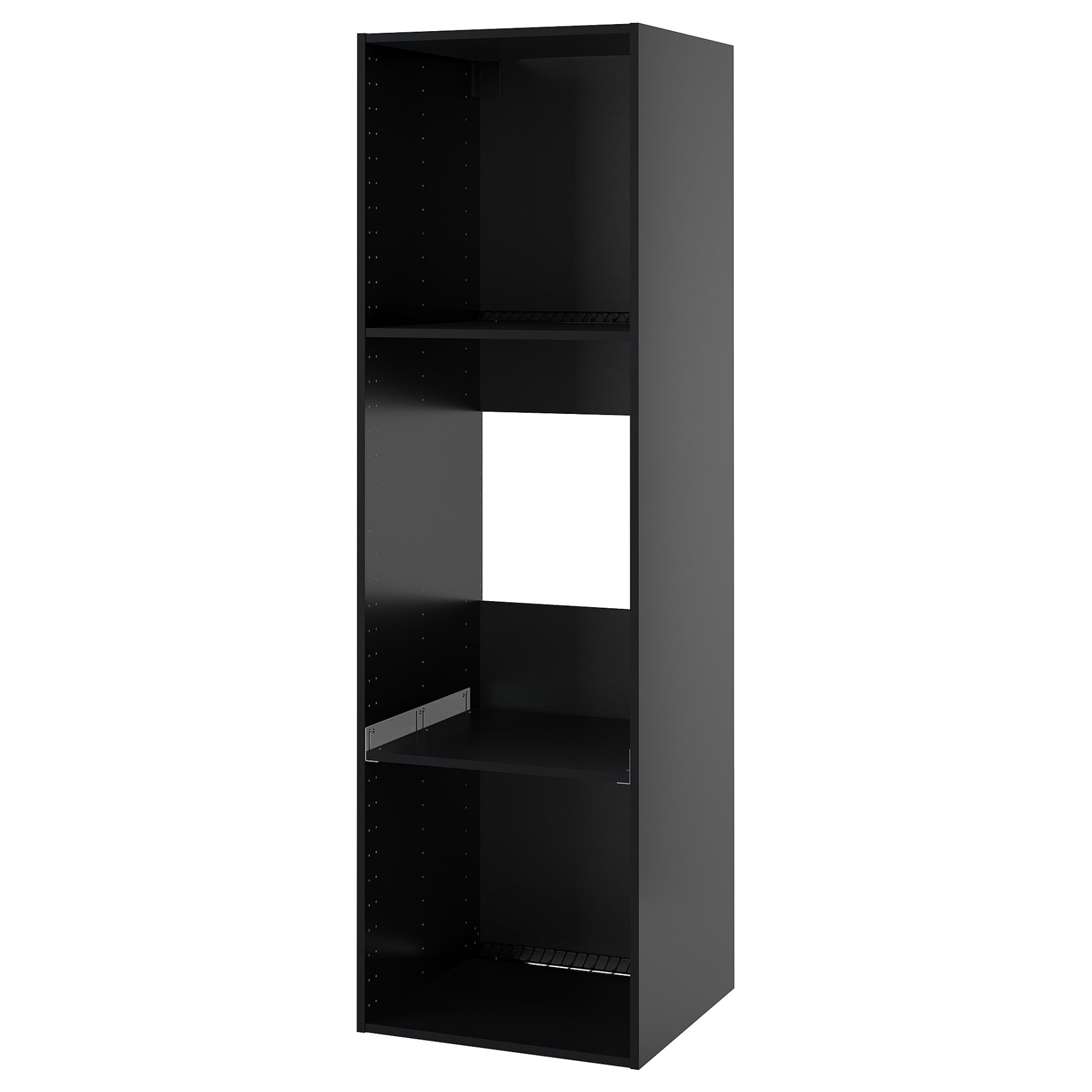 METOD, high cabinet frame for fridge/oven, 60x60x200 cm, 905.916.87