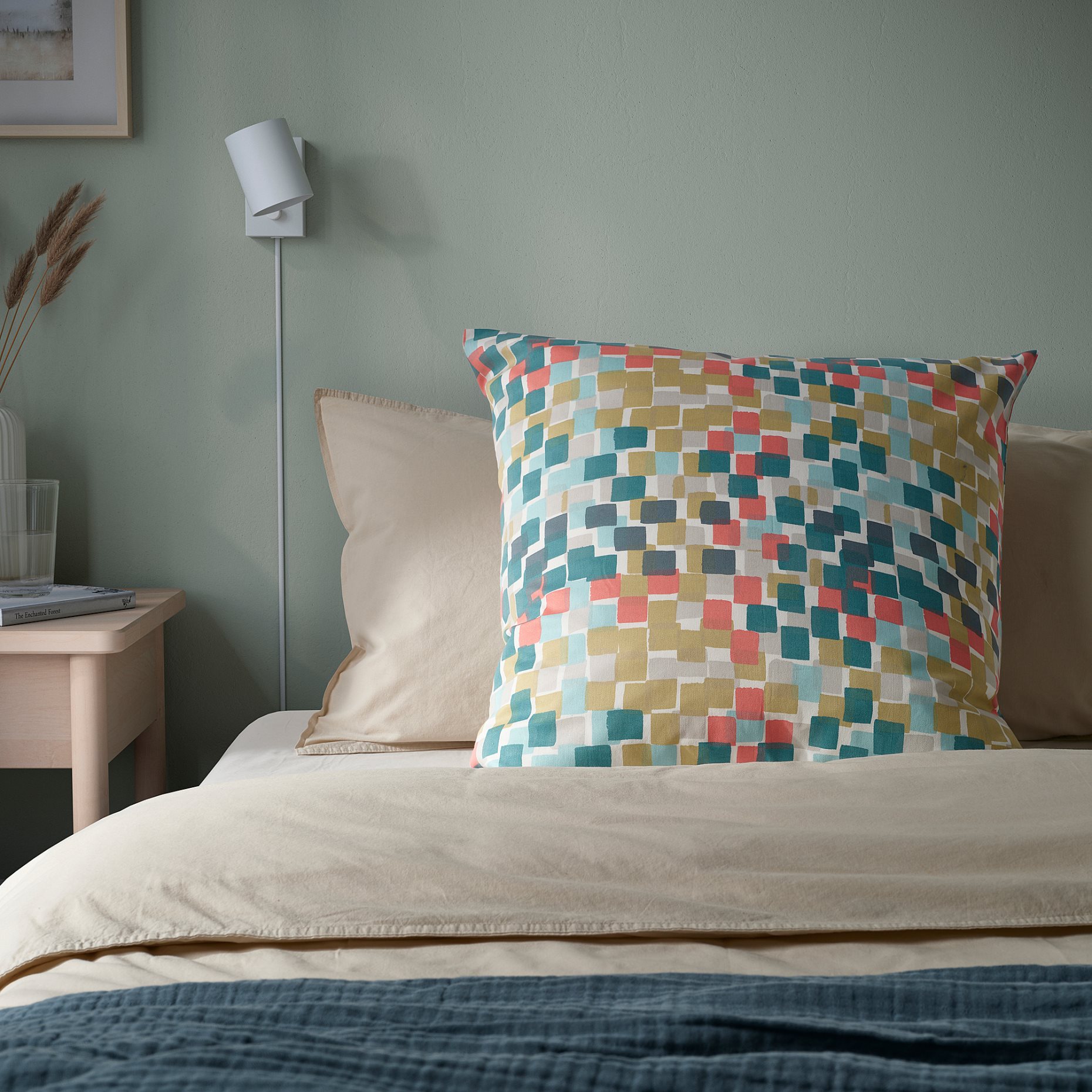 GAFFELBRÄKEN, cushion cover, 65x65 cm, 905.926.44