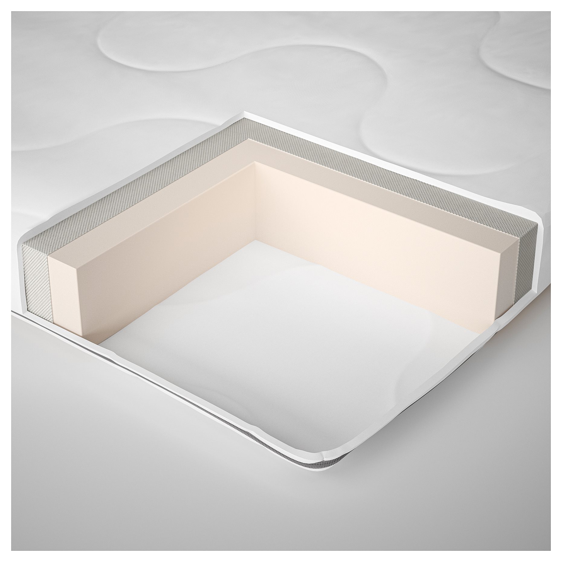 SKÖNAST, foam mattress for cot, 70x140x8 cm, 905.935.92