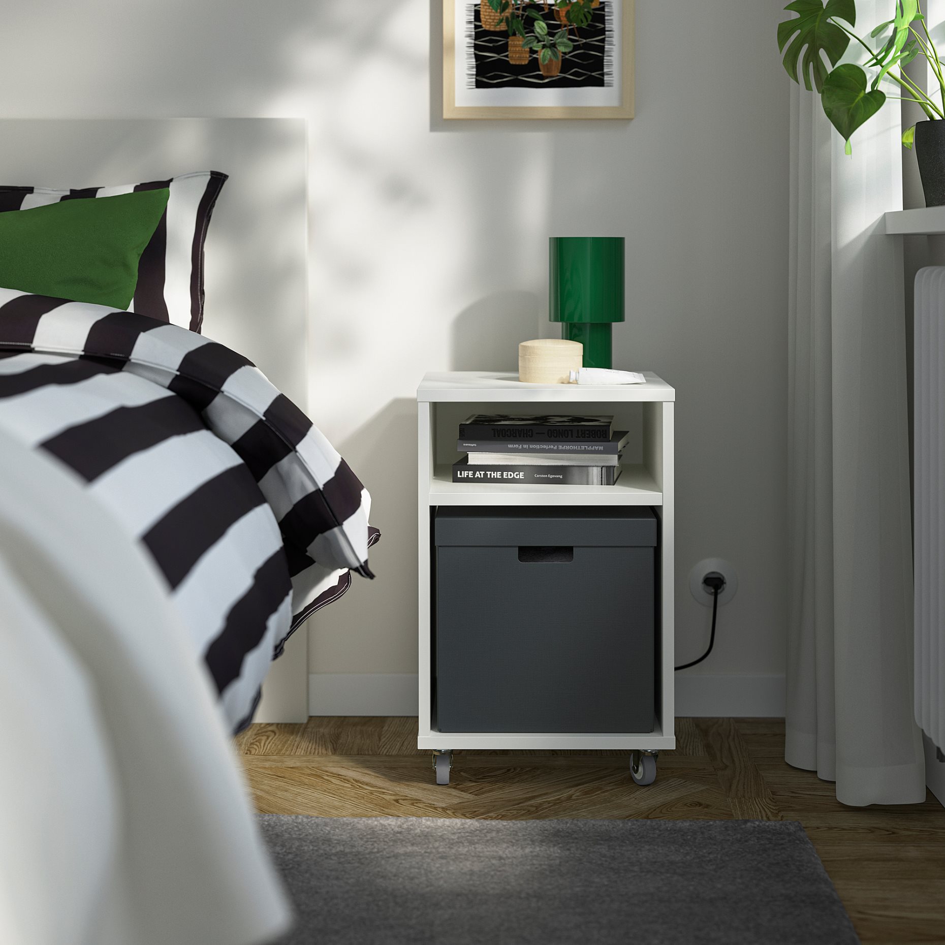 FJÄDERHARV, κουτί αποθήκευσης με καπάκι, 32x35x31 cm, 905.968.97