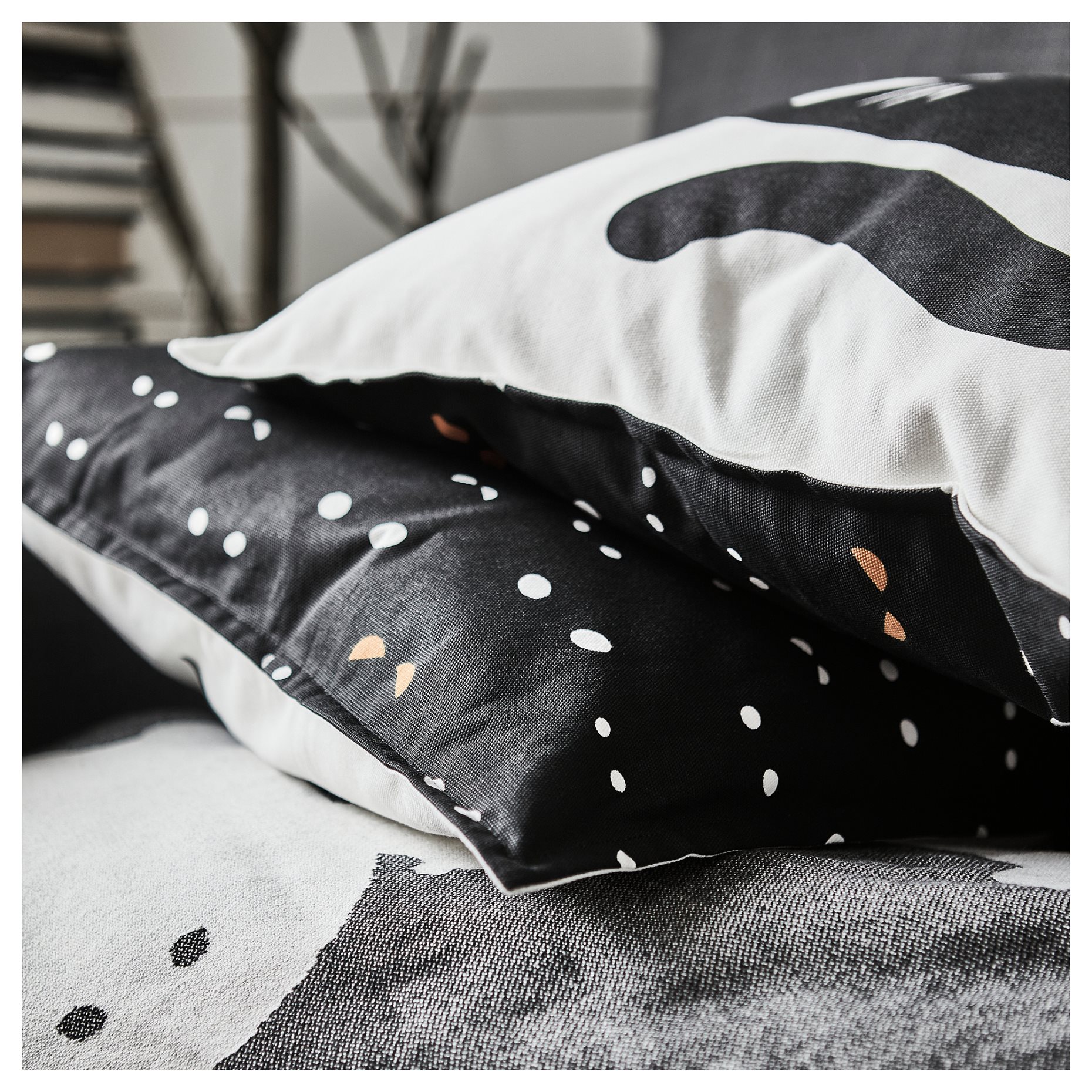 KUSTFYR, cushion cover, 50x50 cm, 905.995.70