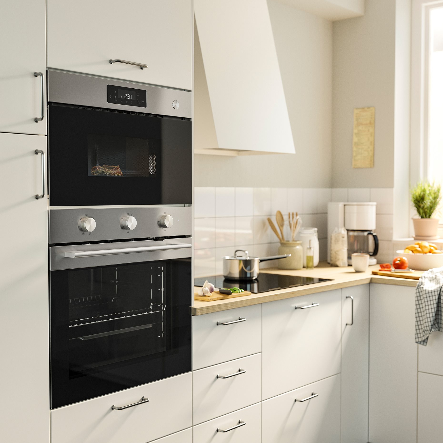 FRILLESBO, εντοιχιζόμενος φούρνος μικροκυμάτων/IKEA 300, 906.002.48