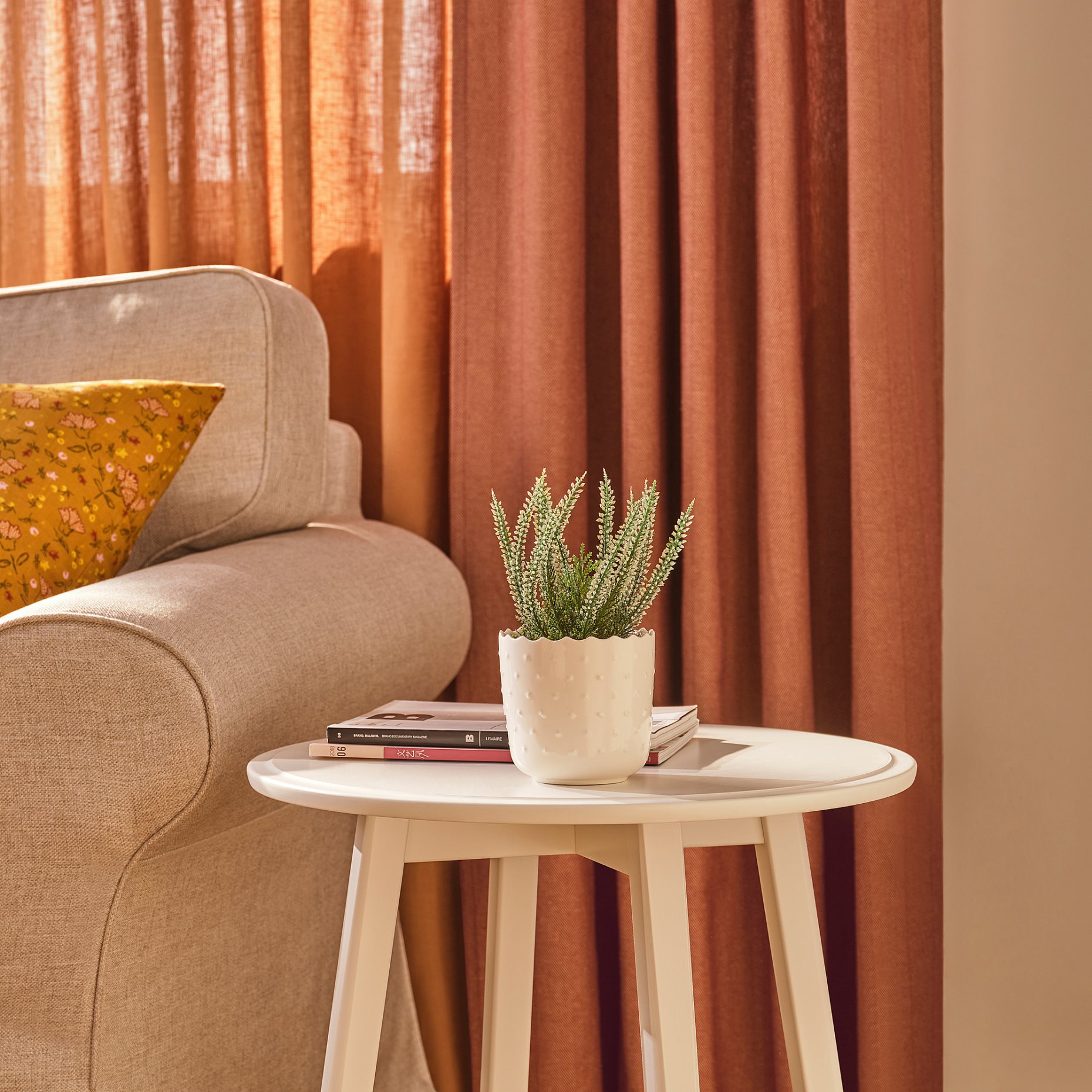 FEJKA, artificial potted plant in/outdoor/Heather, 9 cm, 906.017.14