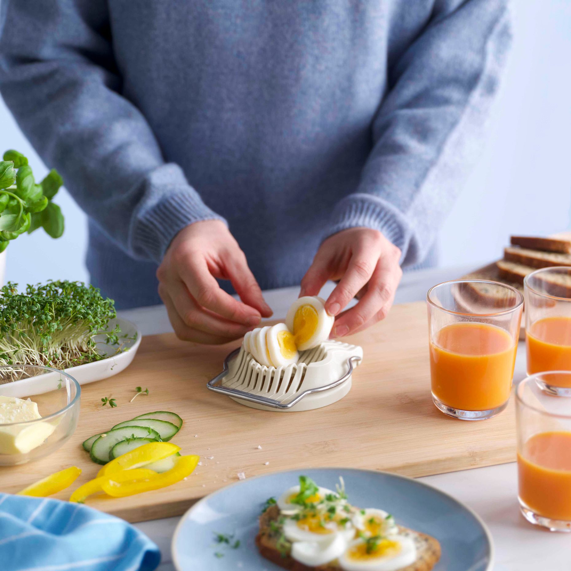 UPPFYLLD, εργαλείο κοπής αυγού σε φέτες, 906.051.23